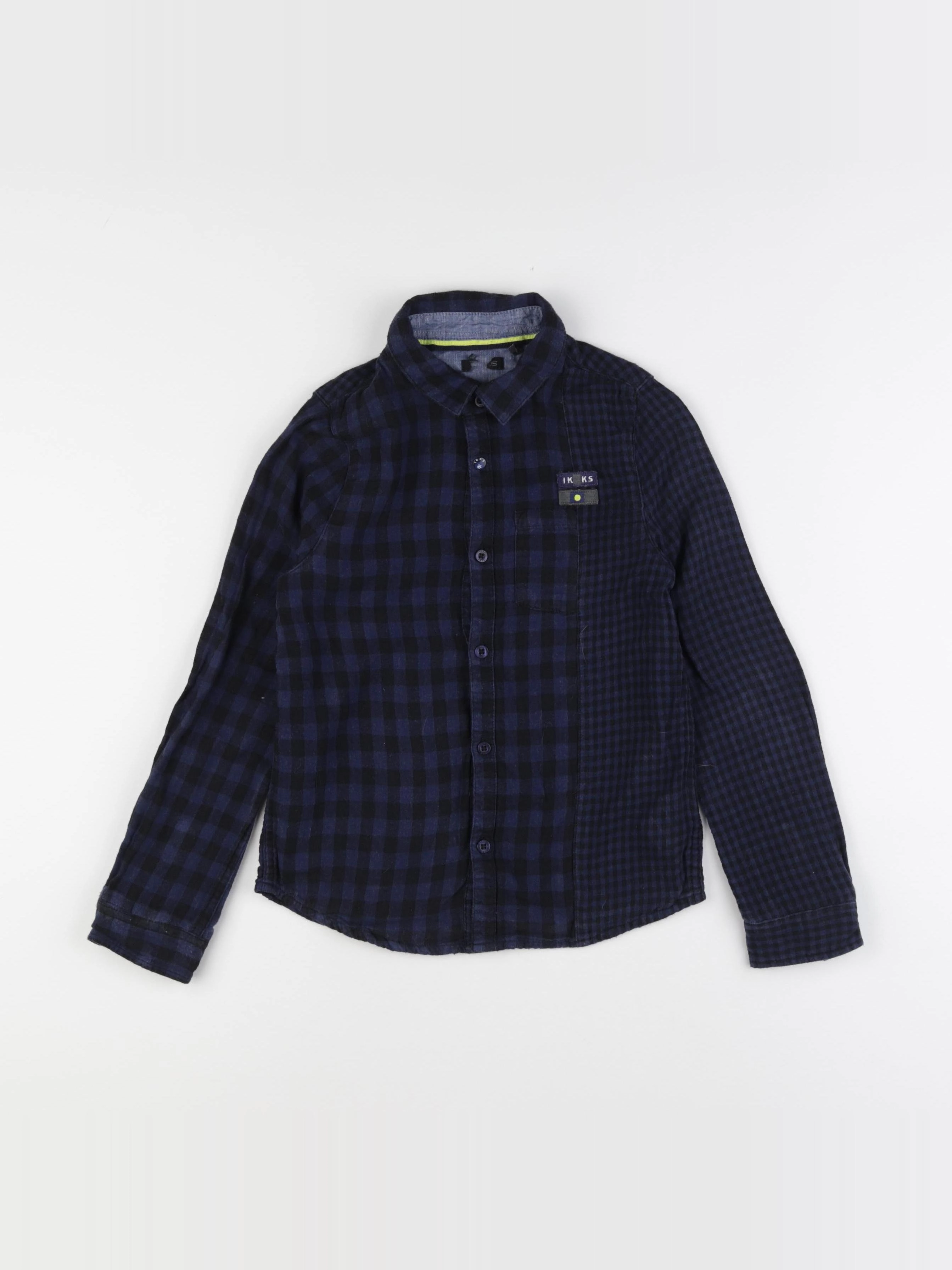 IKKS - chemise bleu - 8 ans