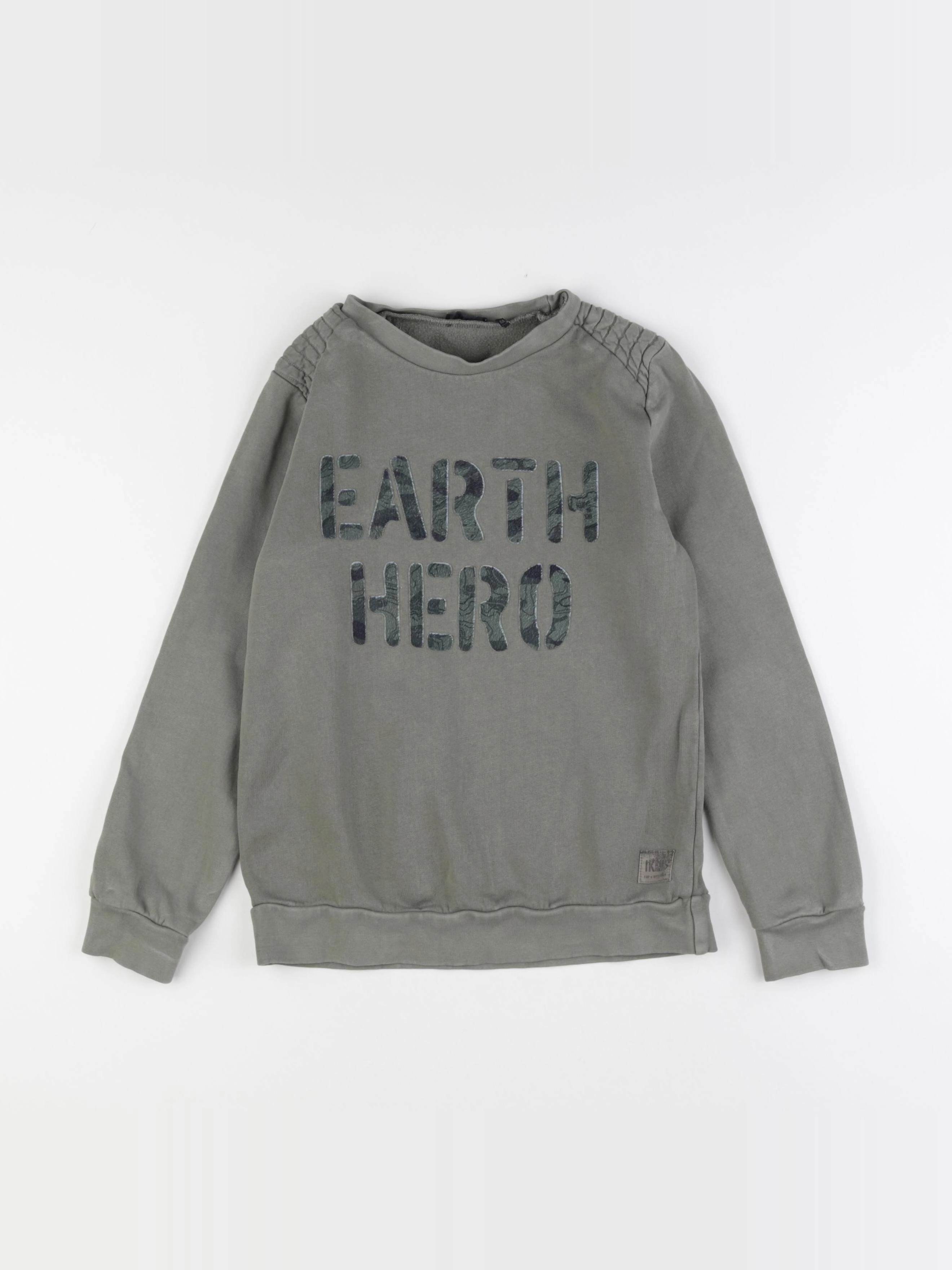 IKKS - sweat vert - 8 ans
