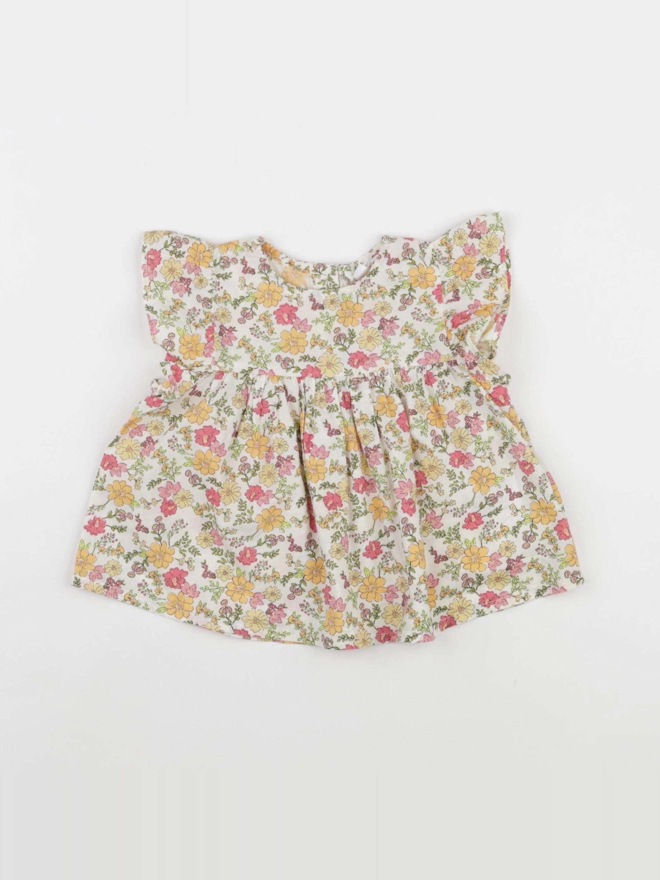 Vertbaudet - blouse multicolore - 2 ans