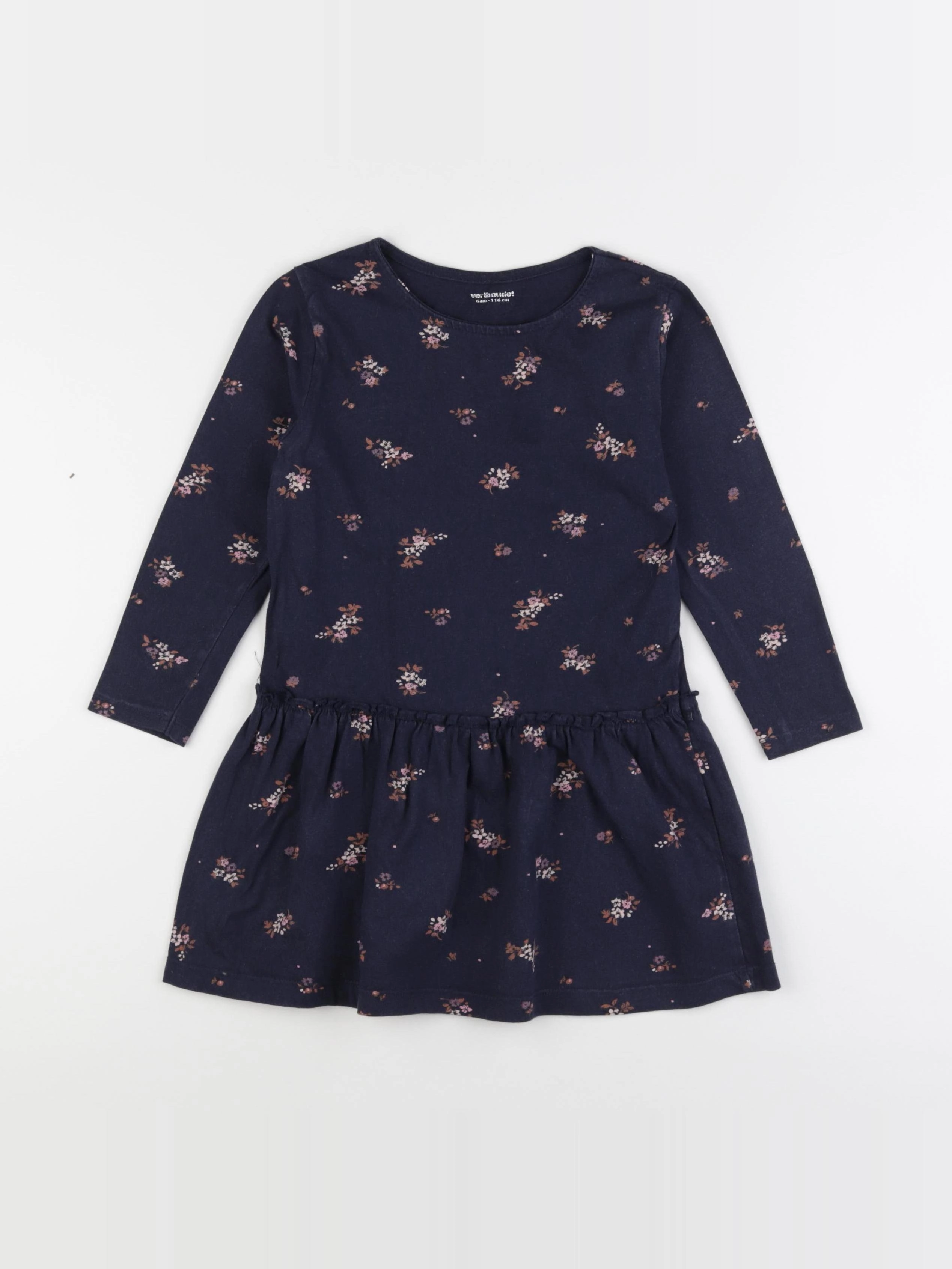 Vertbaudet - robe bleu - 6 ans