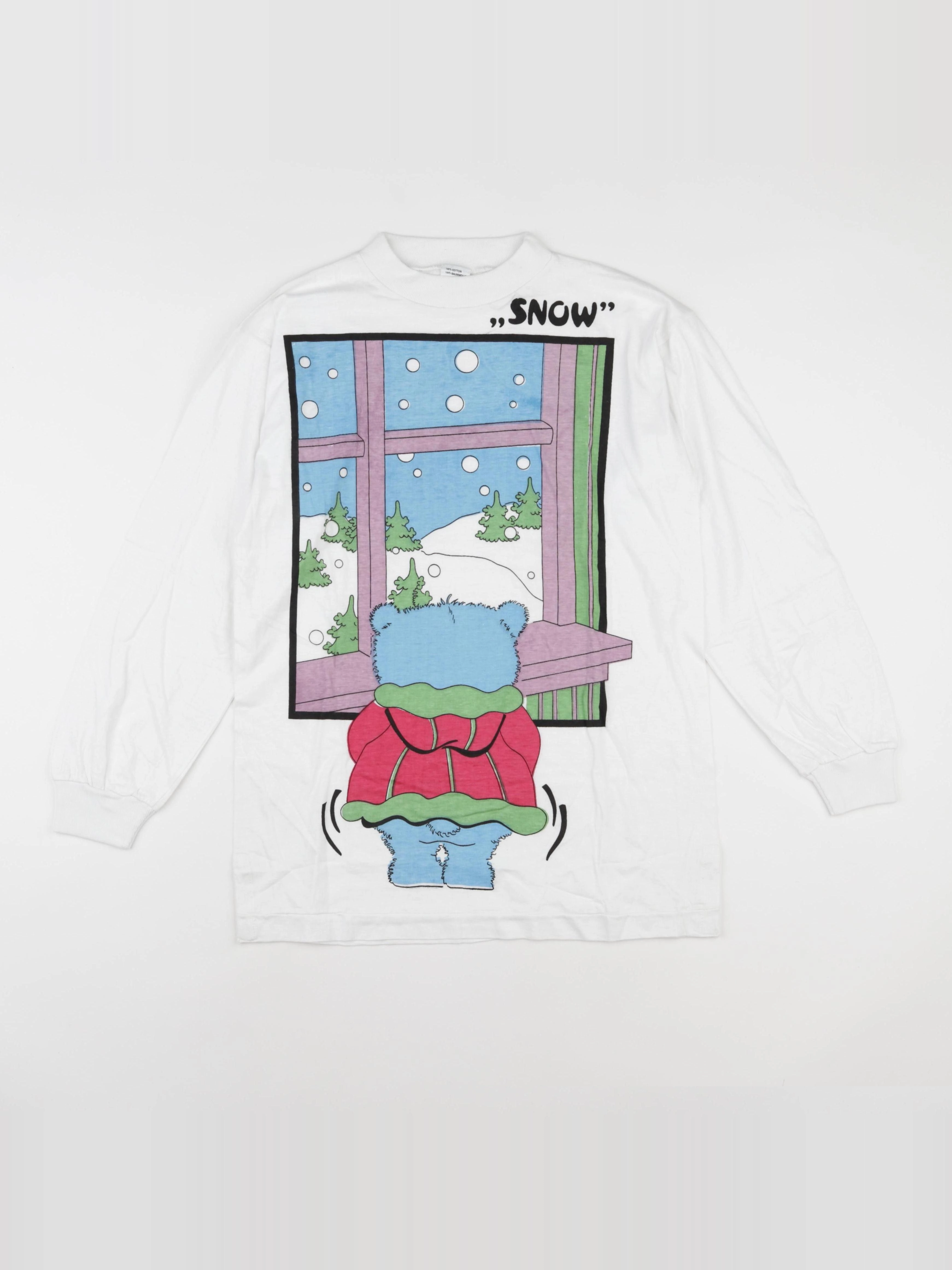 Vintage - tee-shirt blanc - 10 ans