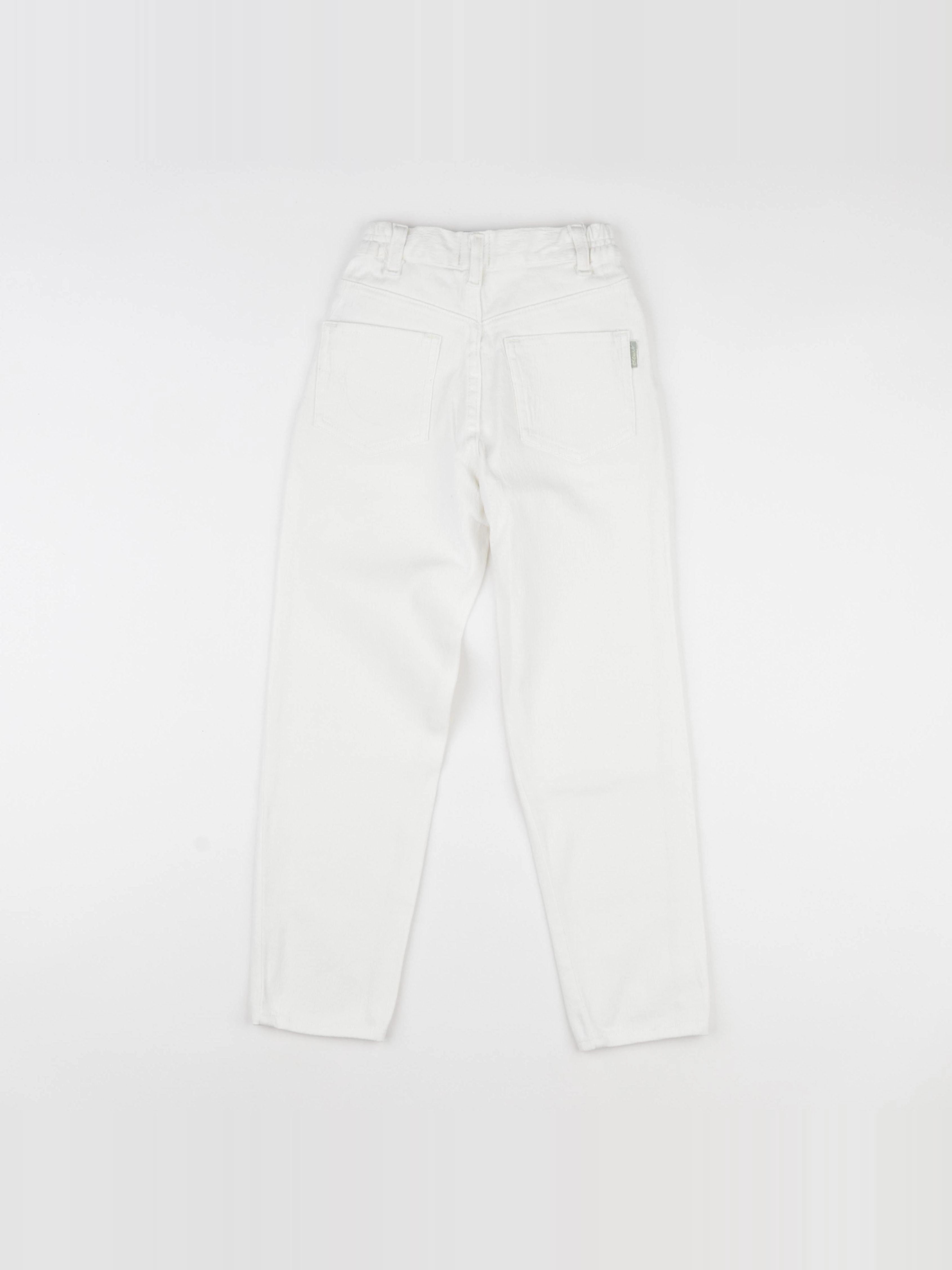 Vintage - jean blanc - 8 ans
