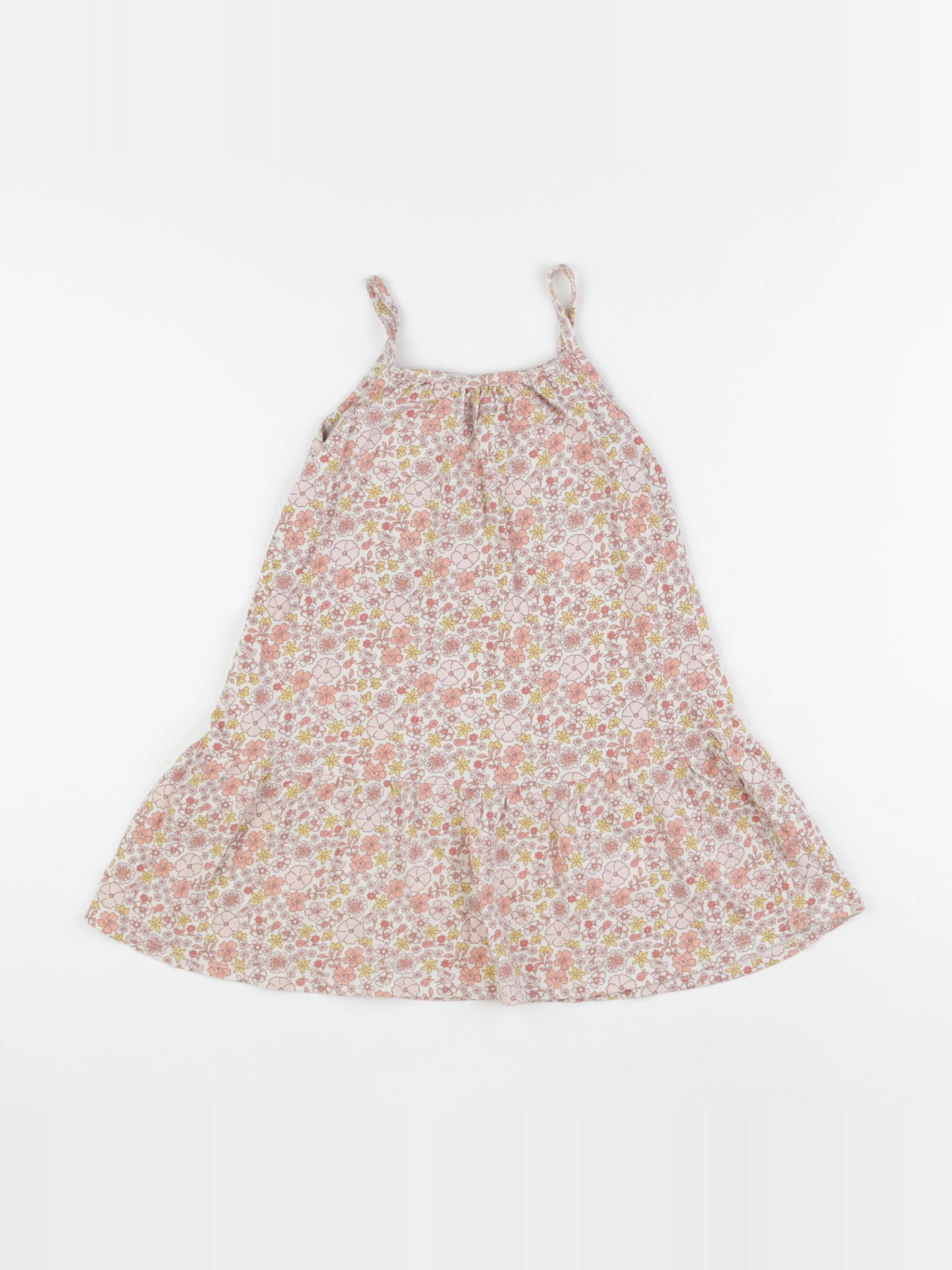 Vertbaudet - robe multicolore - 4 ans