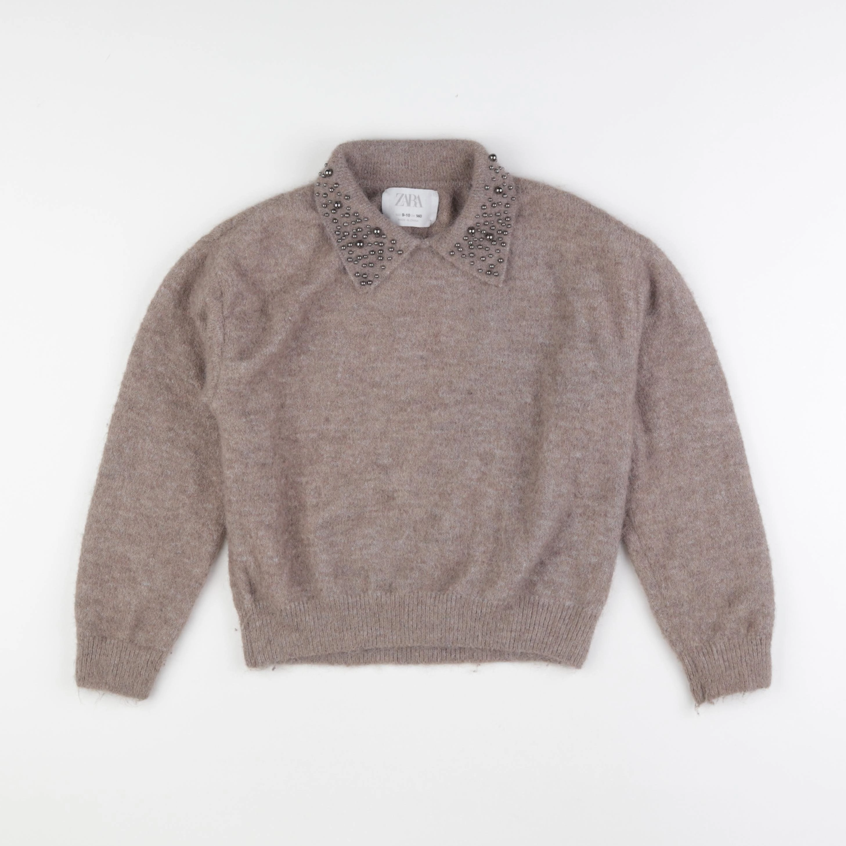 Zara - pull marron - 9/10 ans