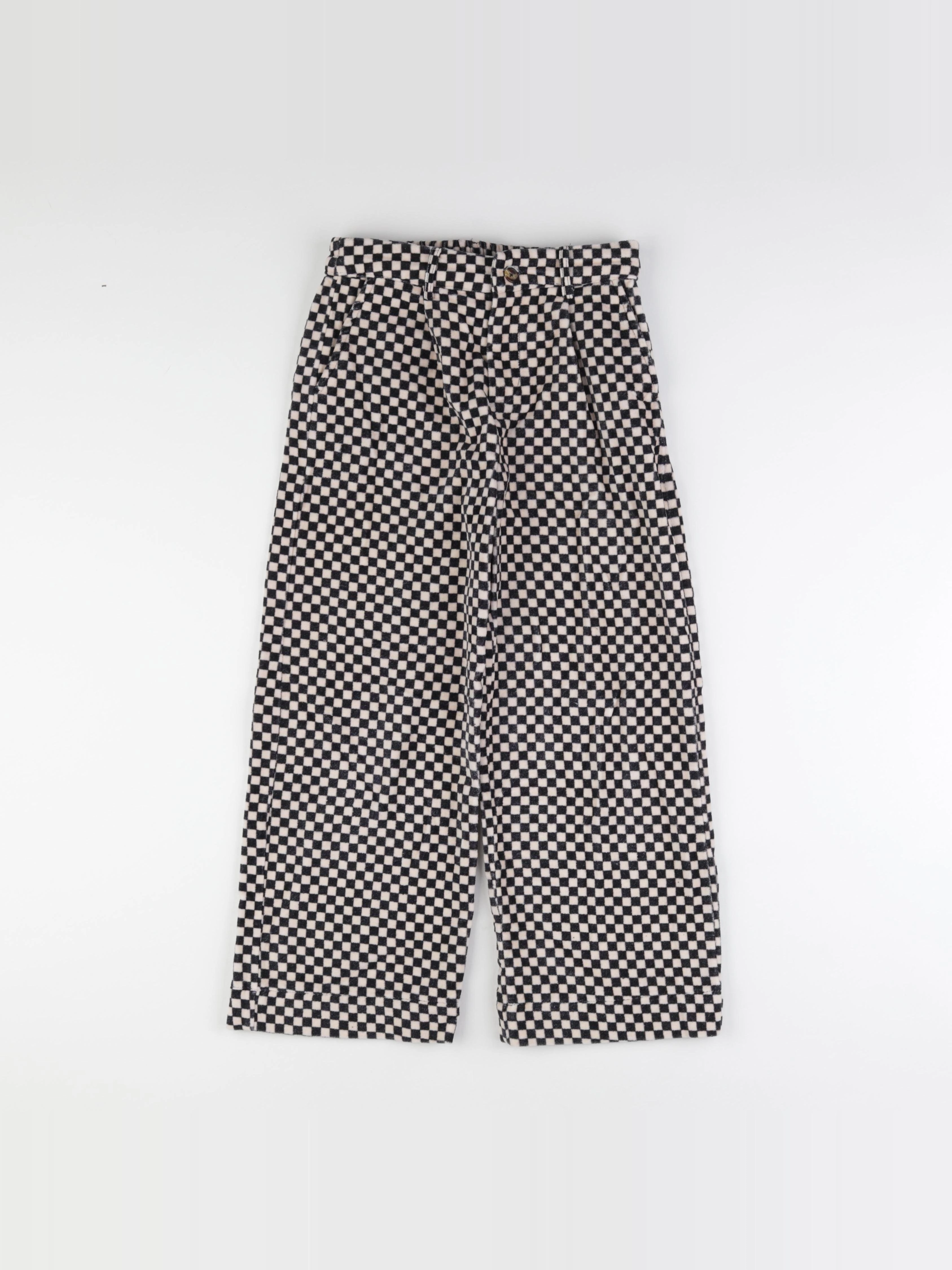Emile et Ida - pantalon beige, noir - 10 ans