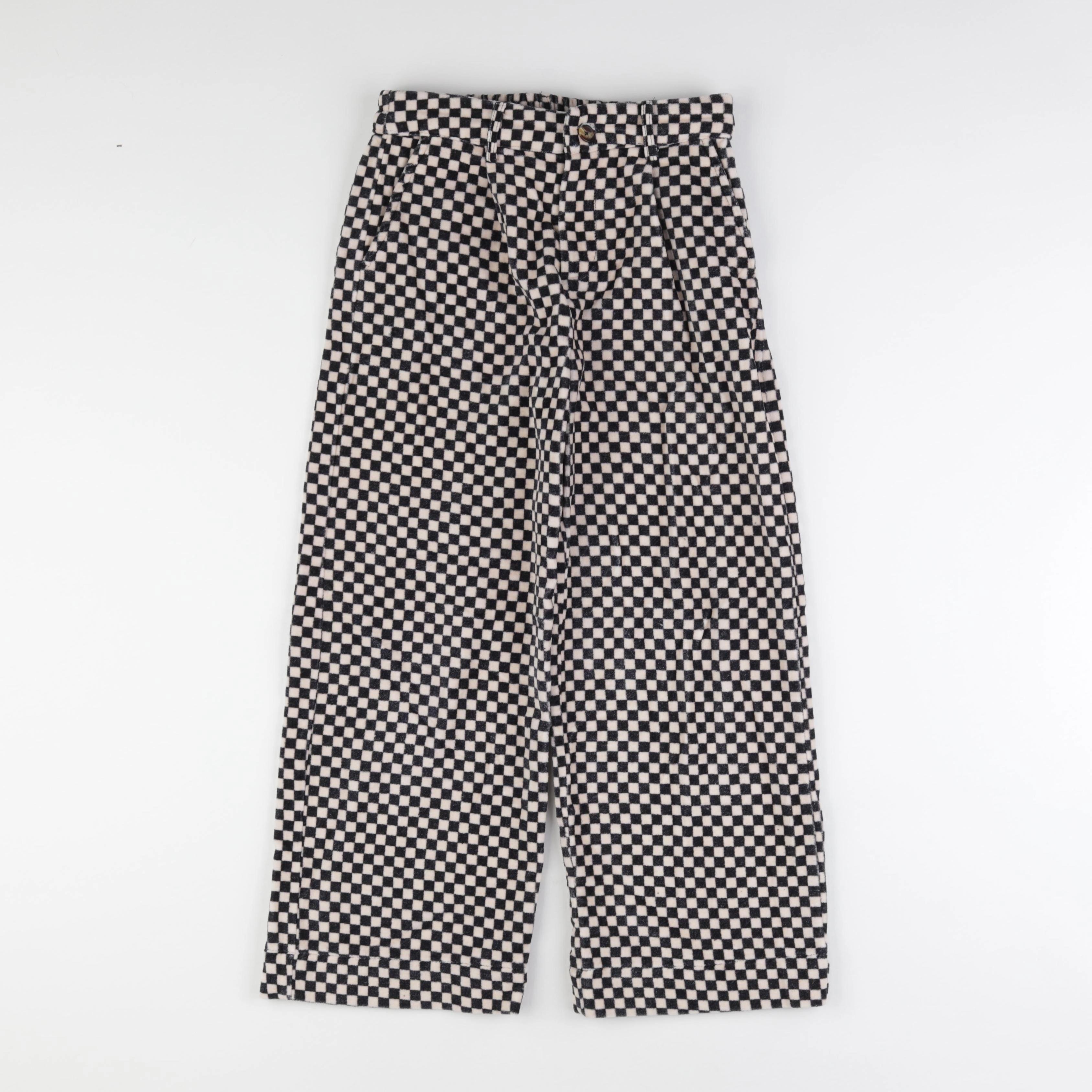 Emile et Ida - pantalon beige, noir - 10 ans