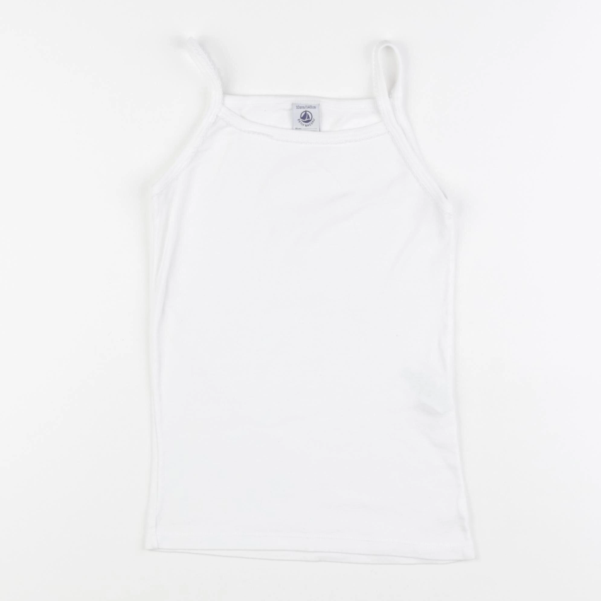 Petit Bateau - maillot de corps blanc - 10 ans