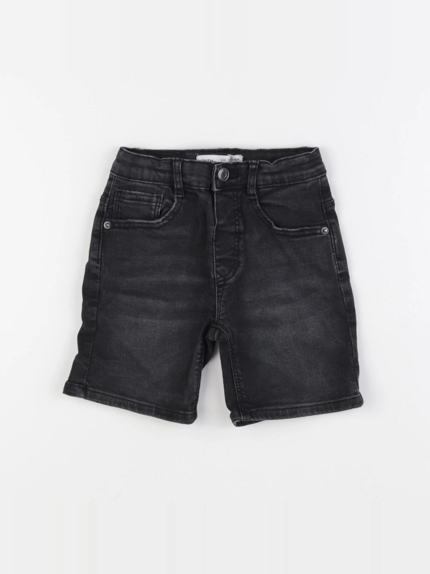 Zara - short noir - 3/4 ans