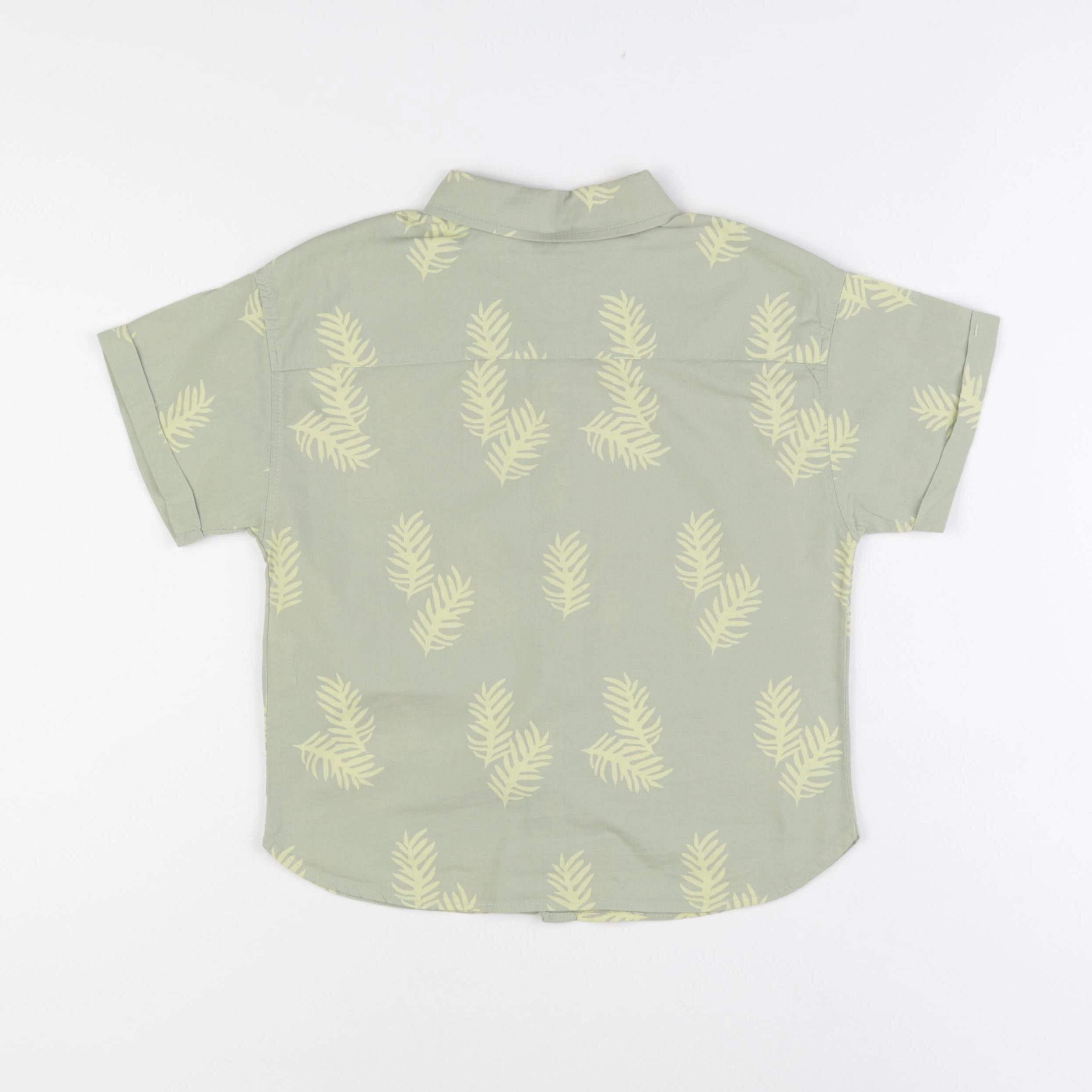 Zara - chemise jaune, vert - 4/5 ans