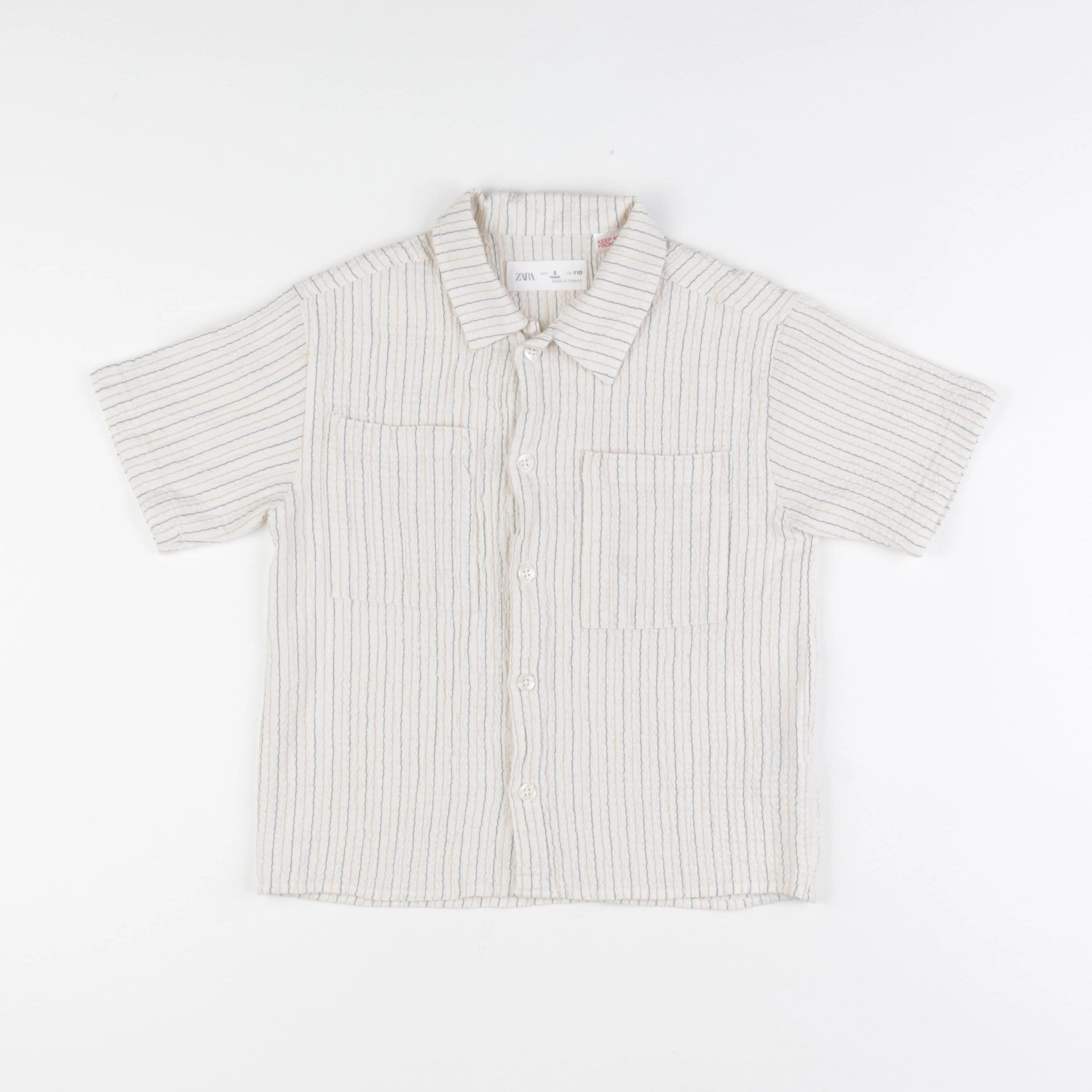Zara - chemise beige - 5 ans