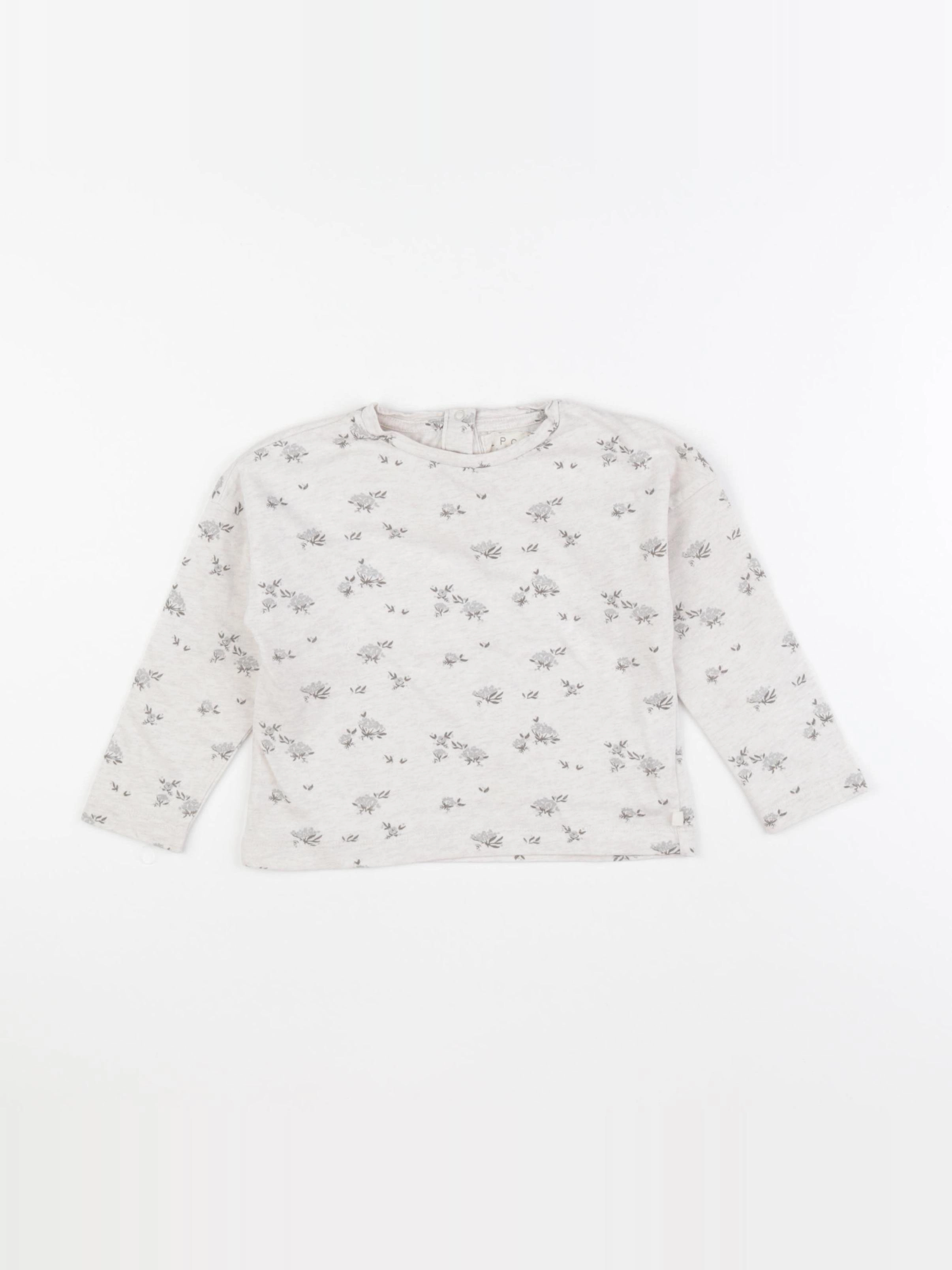 Les Petites Choses - tee-shirt beige, gris - 18 mois