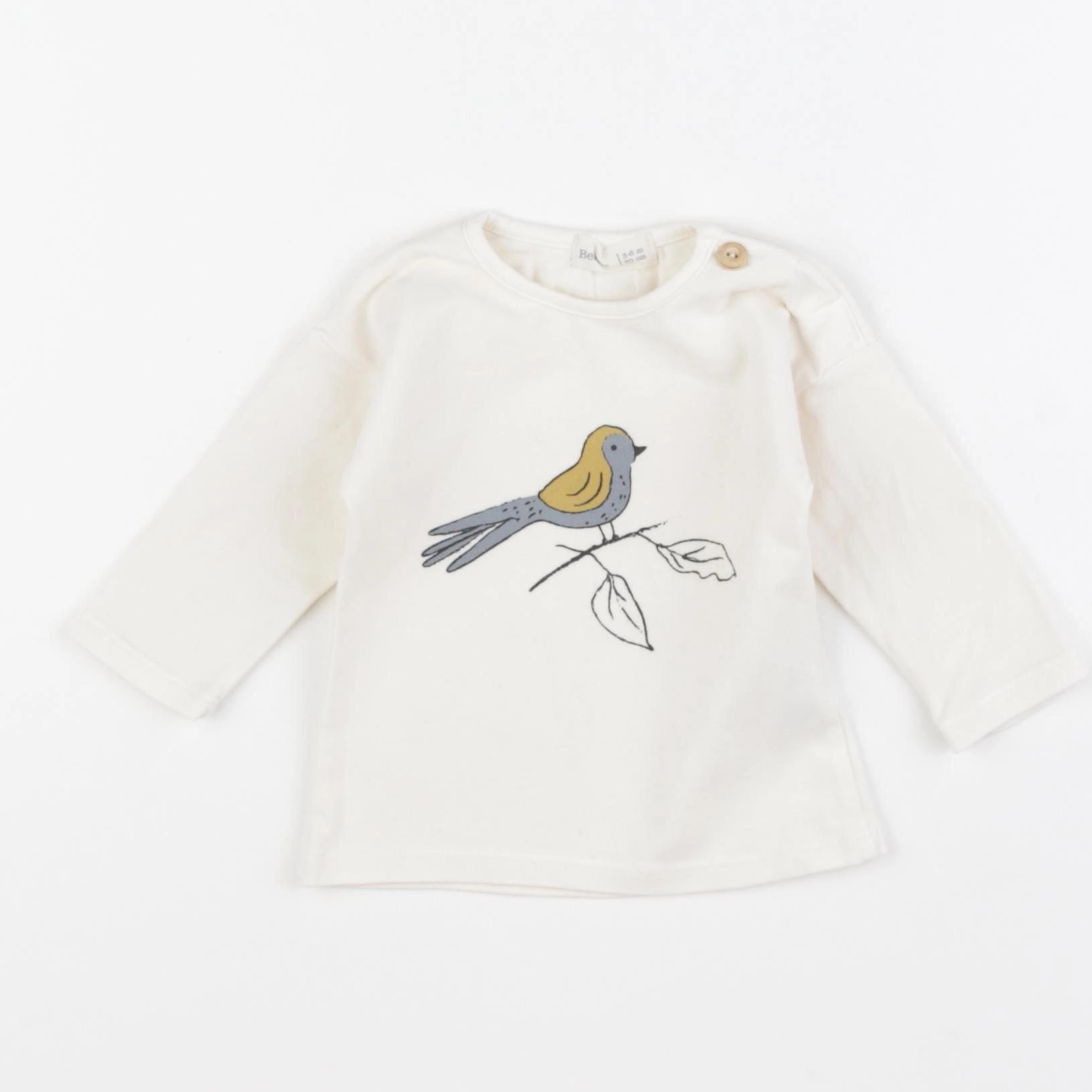 Bean's barcelona - tee-shirt beige - 3/6 mois