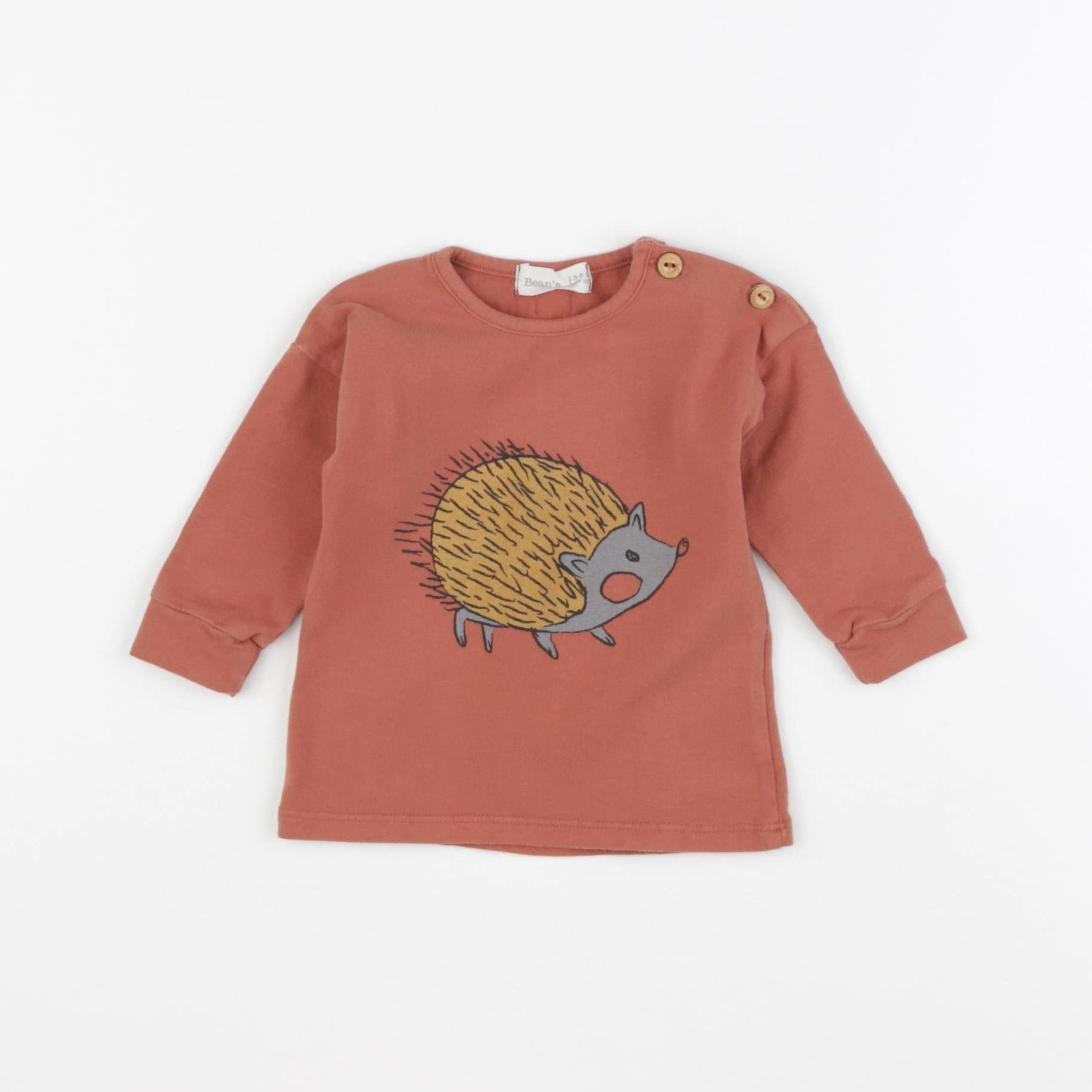 Bean's barcelona - tee-shirt rouge - 3/6 mois