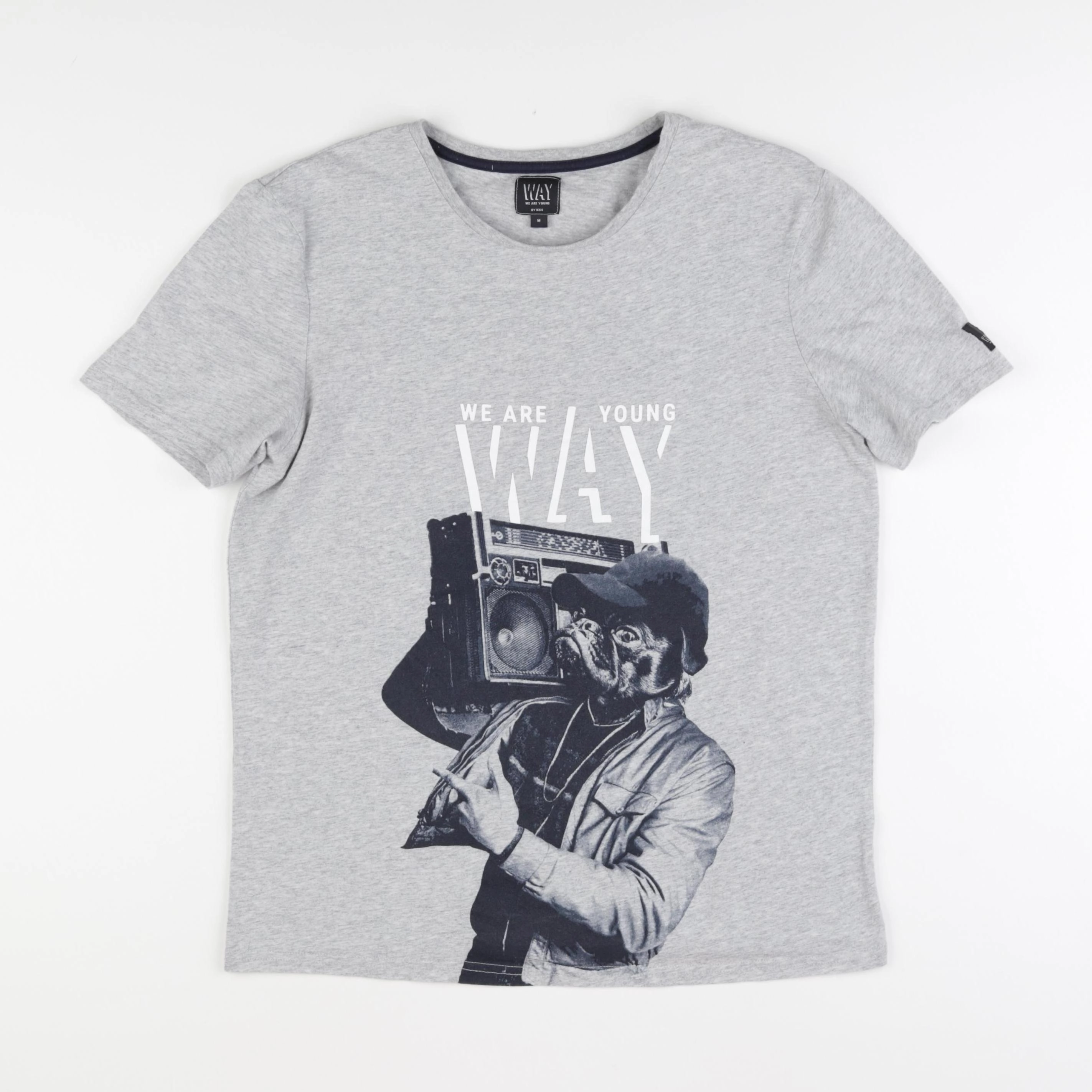 IKKS - tee-shirt gris - 16 ans