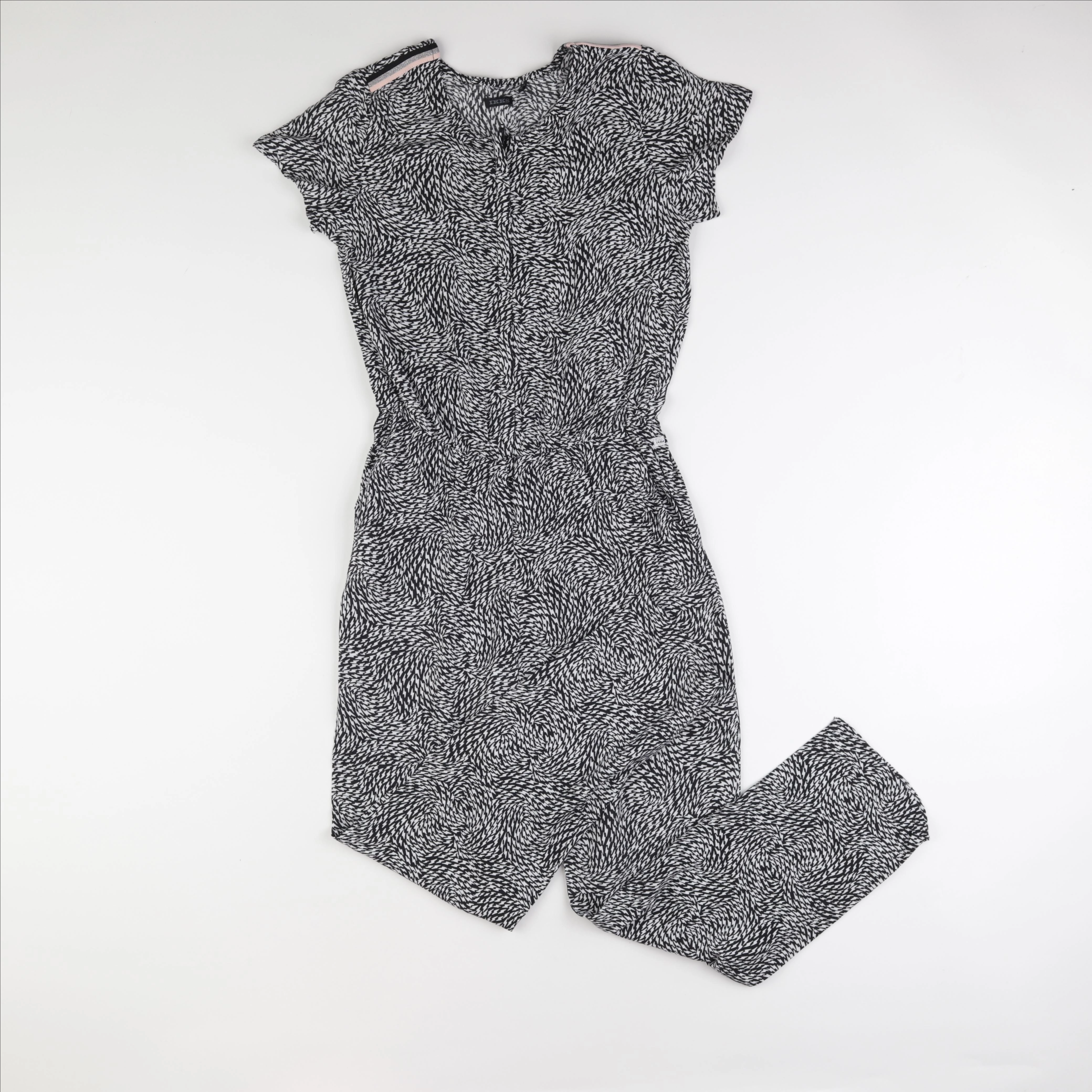 IKKS - combinaison blanc, noir - 12 ans