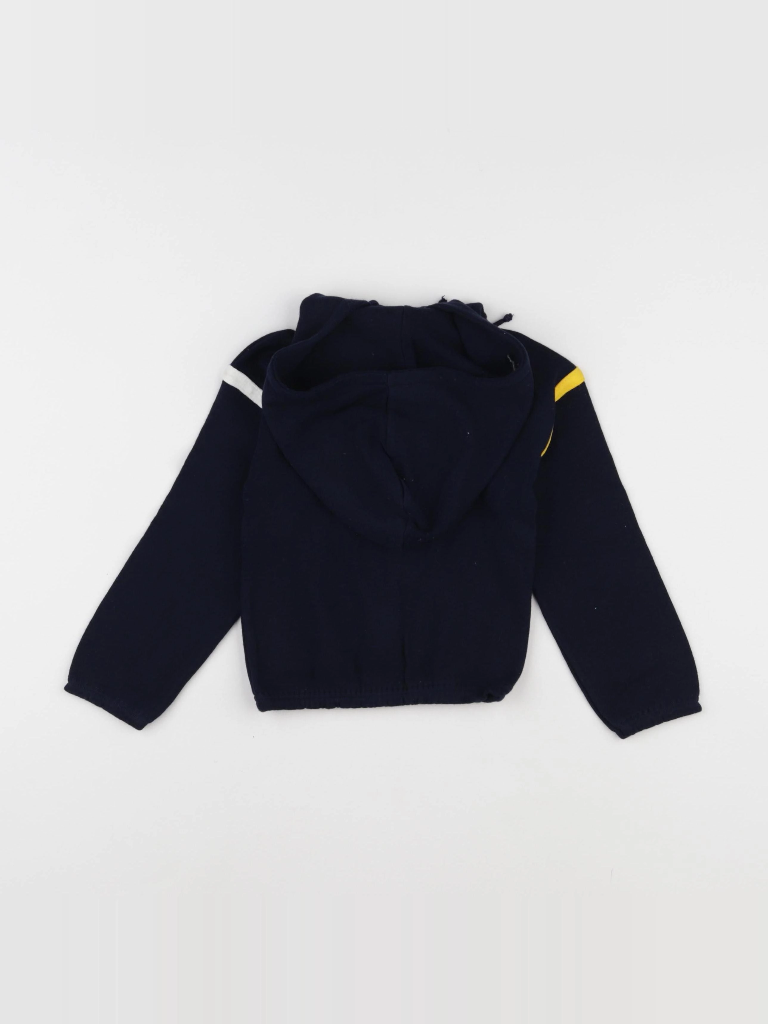 Vintage - sweat bleu - 2/3 ans