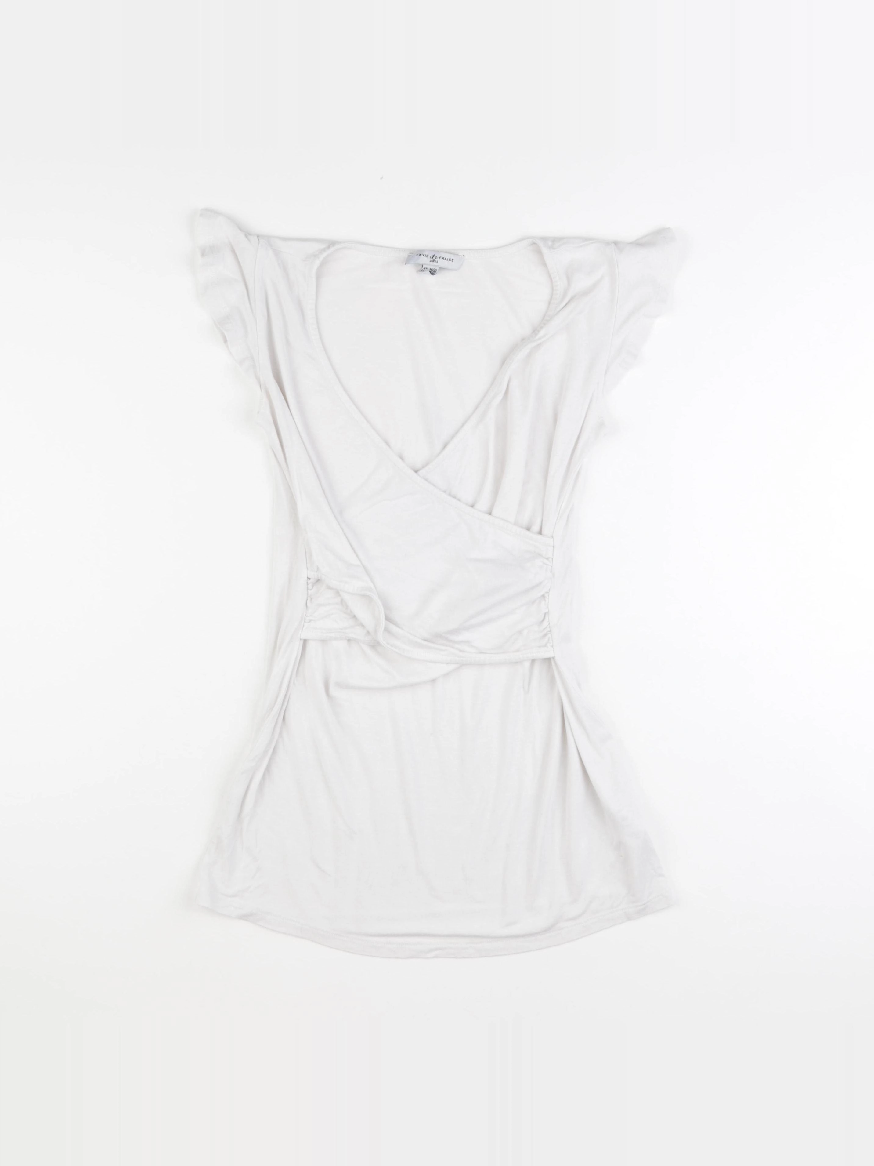 Envie de fraise - tee-shirt allaitement, grossesse blanc - 34 à 36