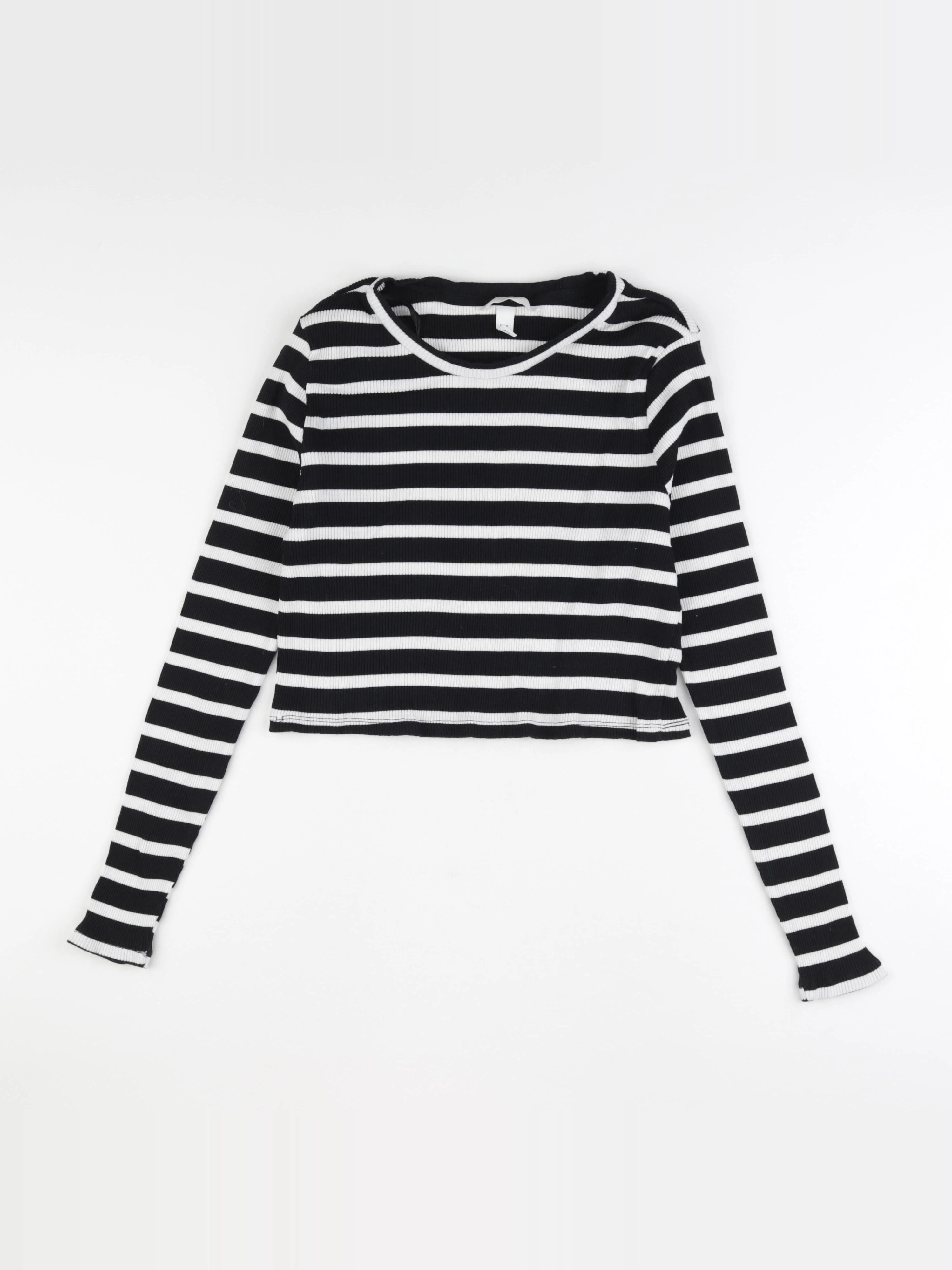 H&M - tee-shirt grossesse noir - m