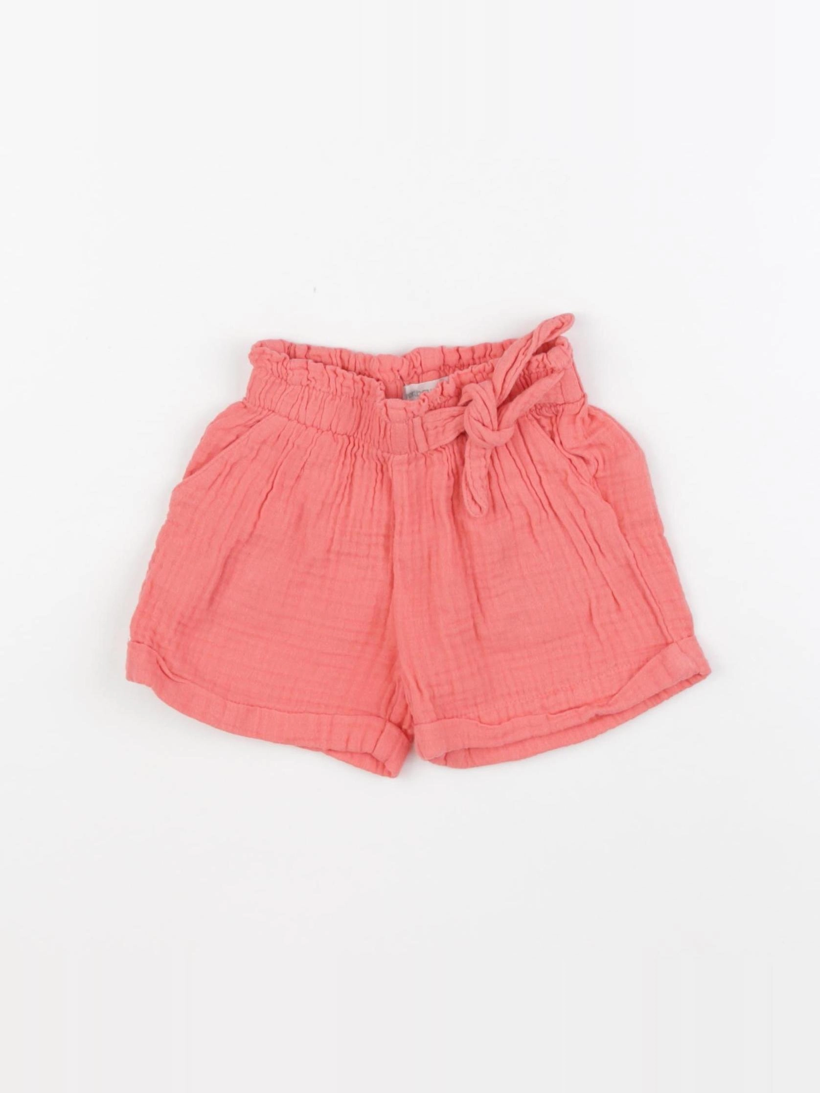 Vertbaudet - short rose - 2 ans