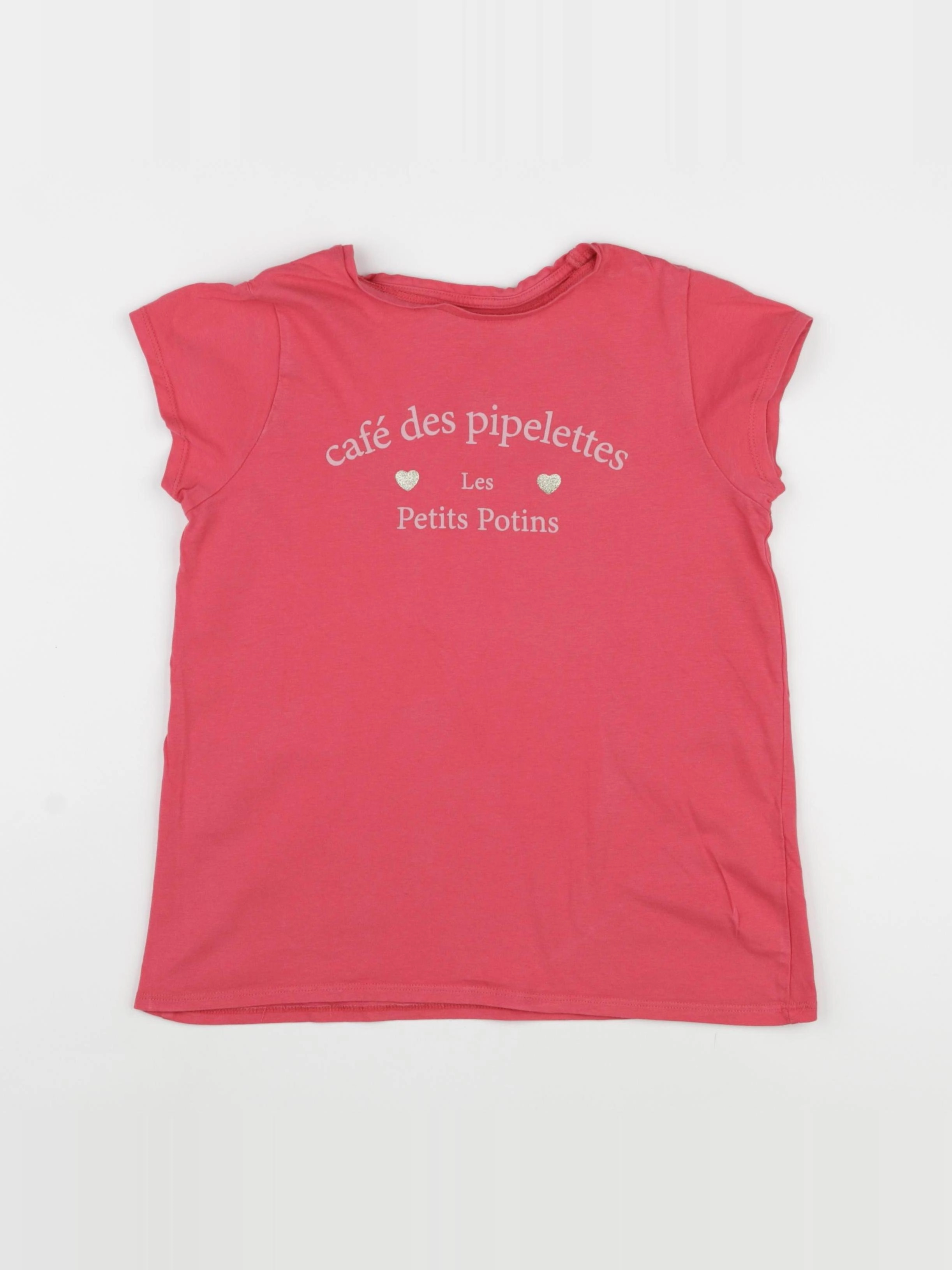 Vertbaudet - tee-shirt rose - 12 ans
