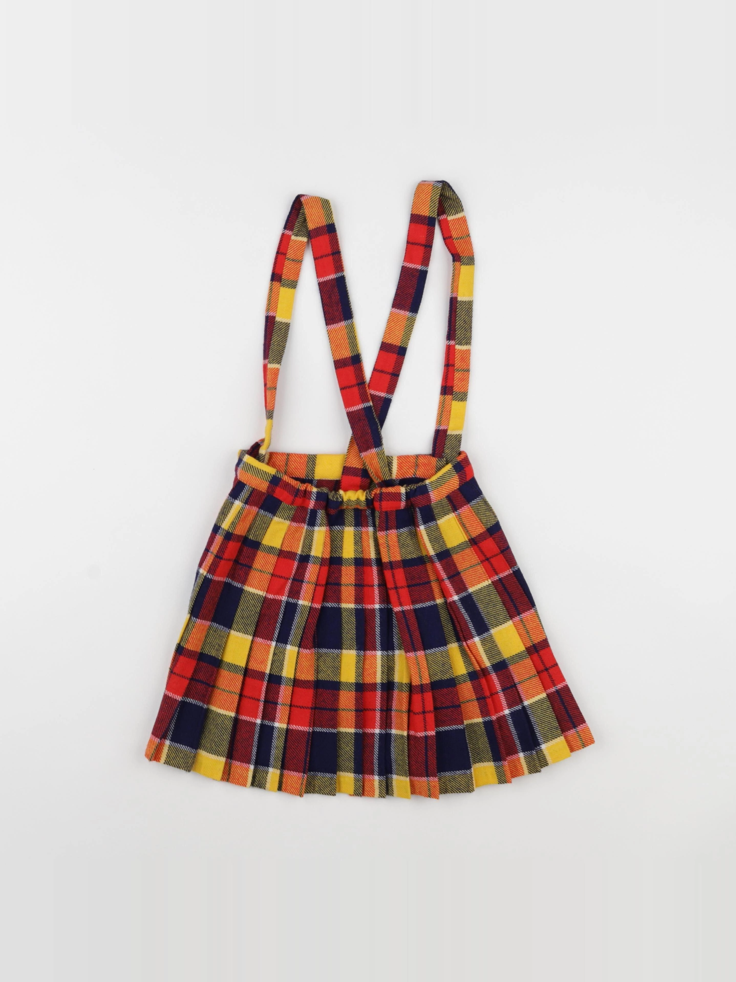 Vintage - jupe jaune, rouge - 4/5 ans