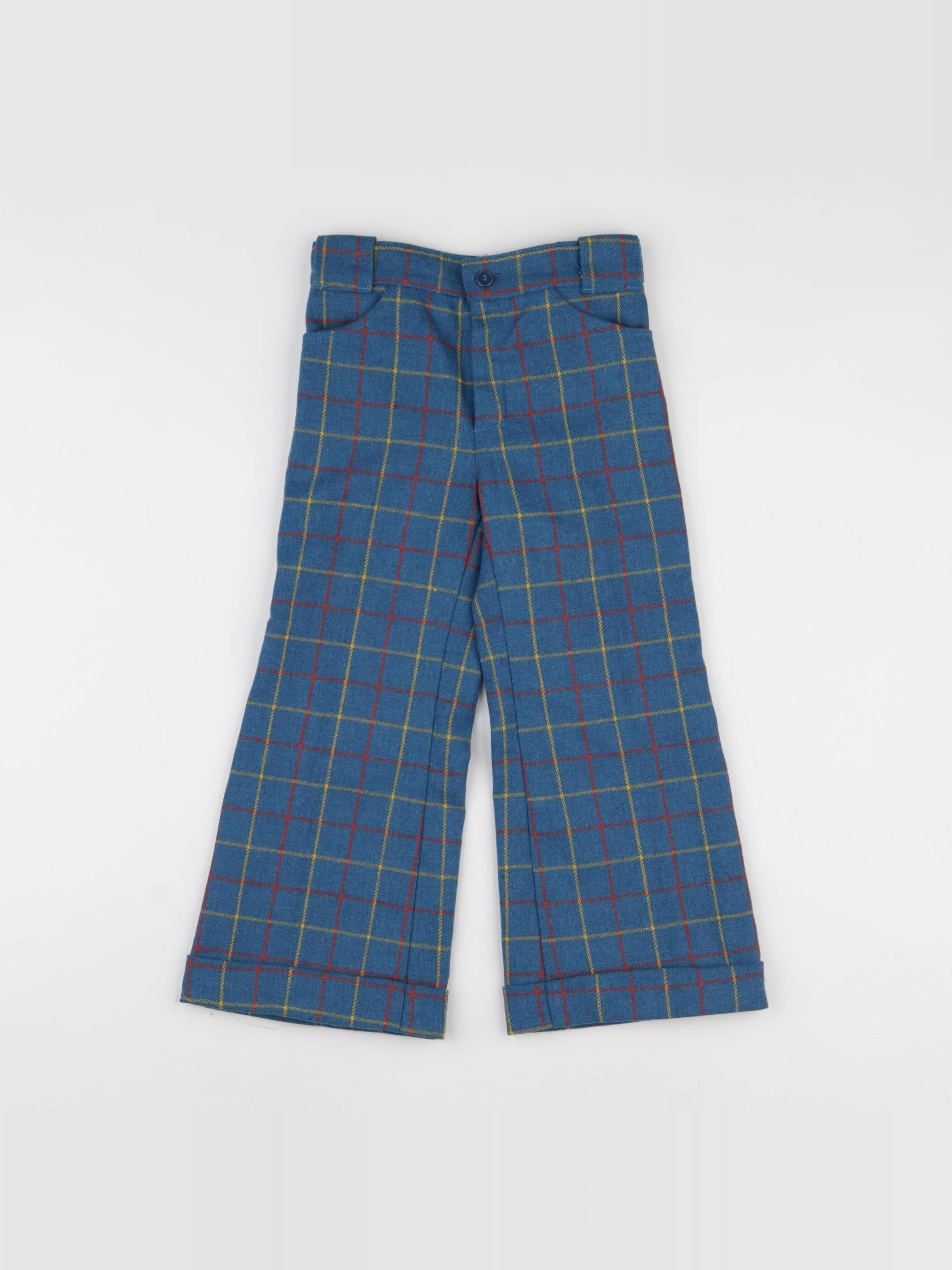 Vintage - pantalon bleu - 3 ans