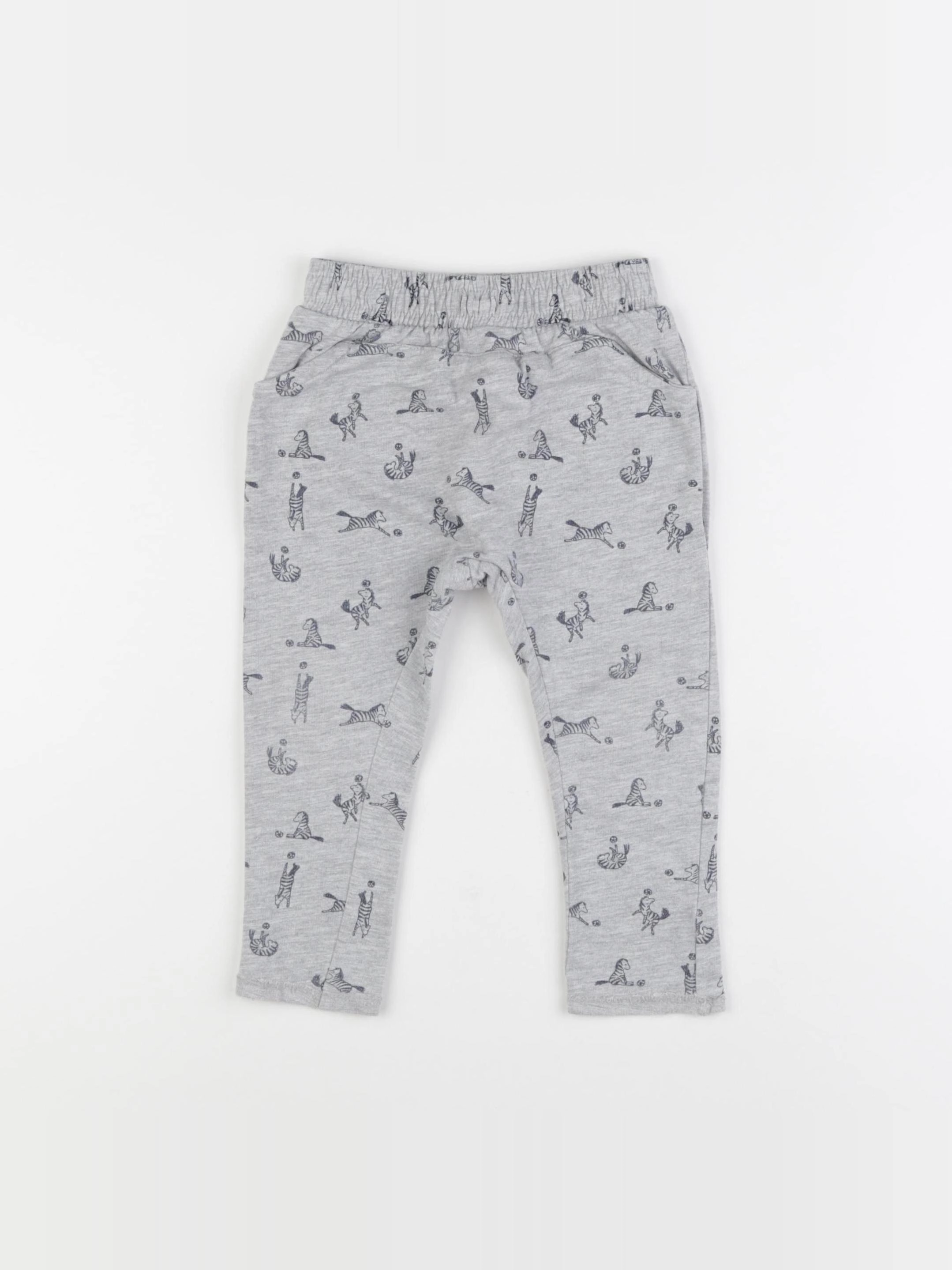 Vertbaudet - pantalon gris - 24 mois