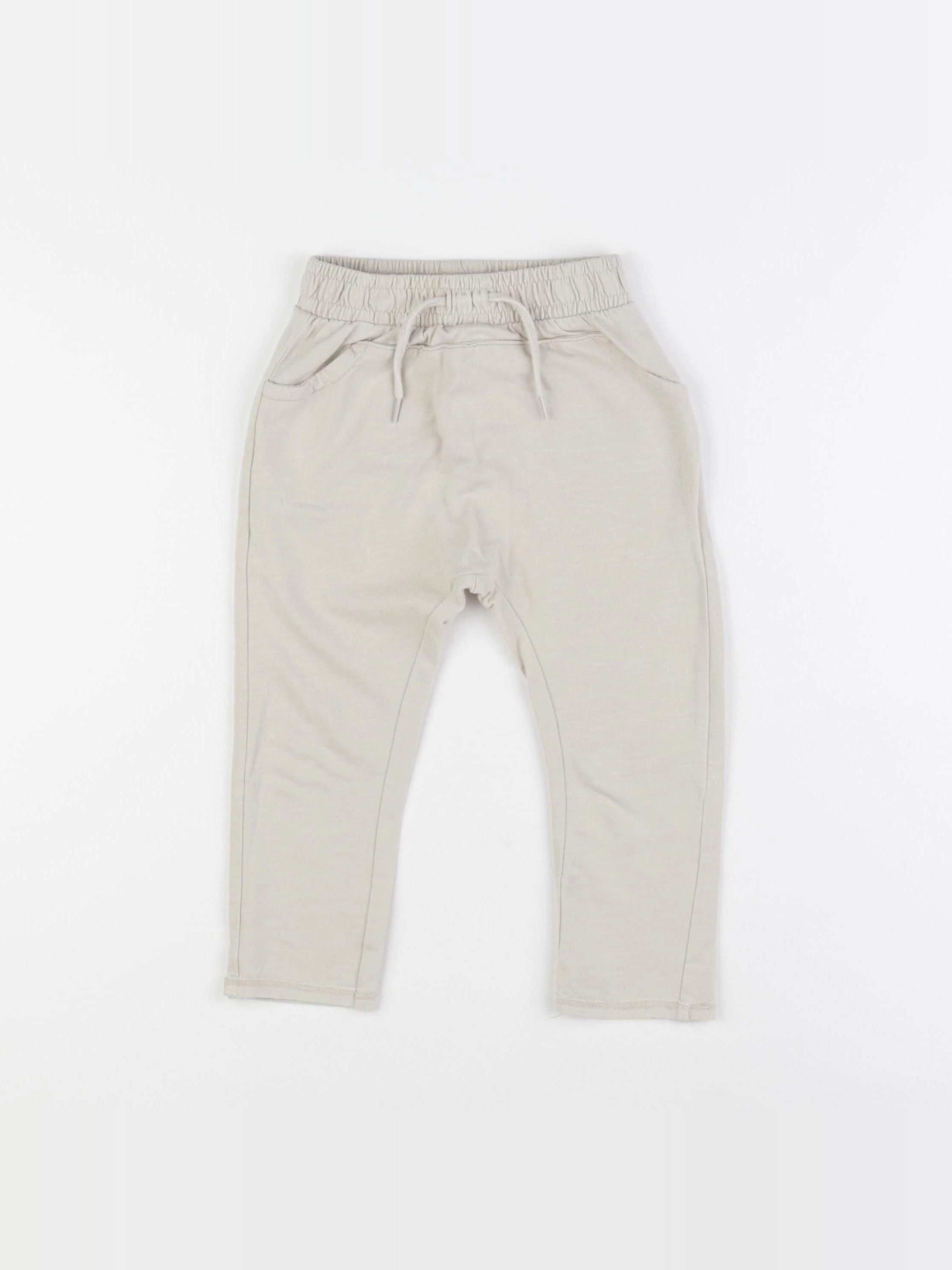 Vertbaudet - jogging beige - 24 mois