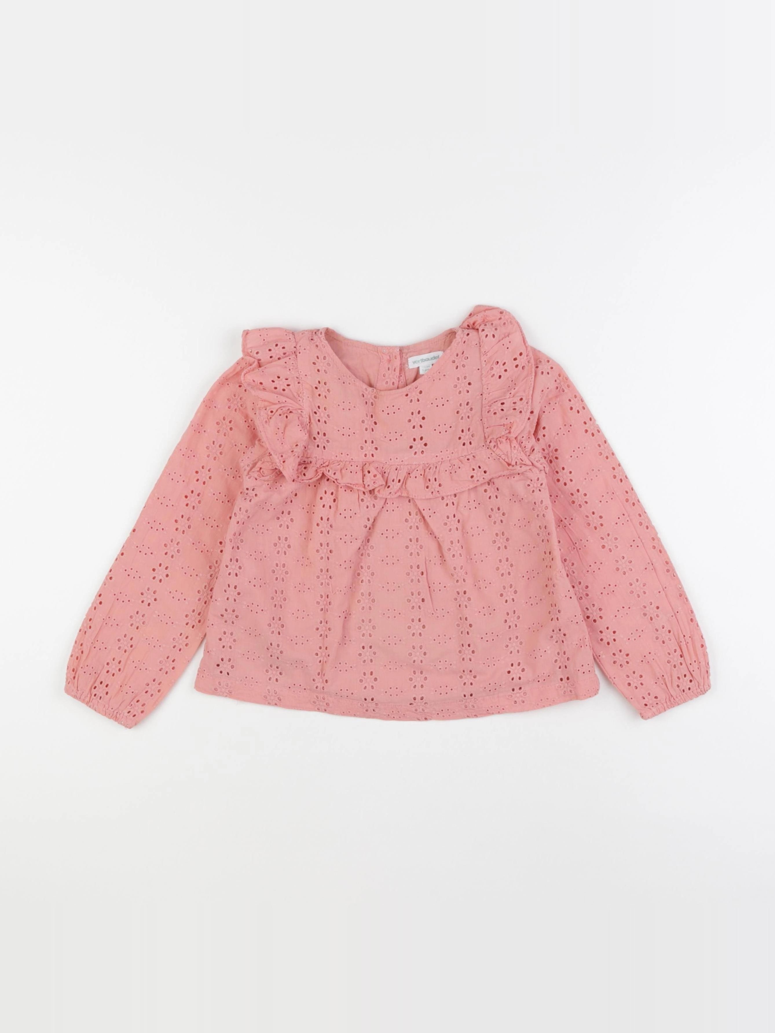 Vertbaudet - blouse rose - 5 ans
