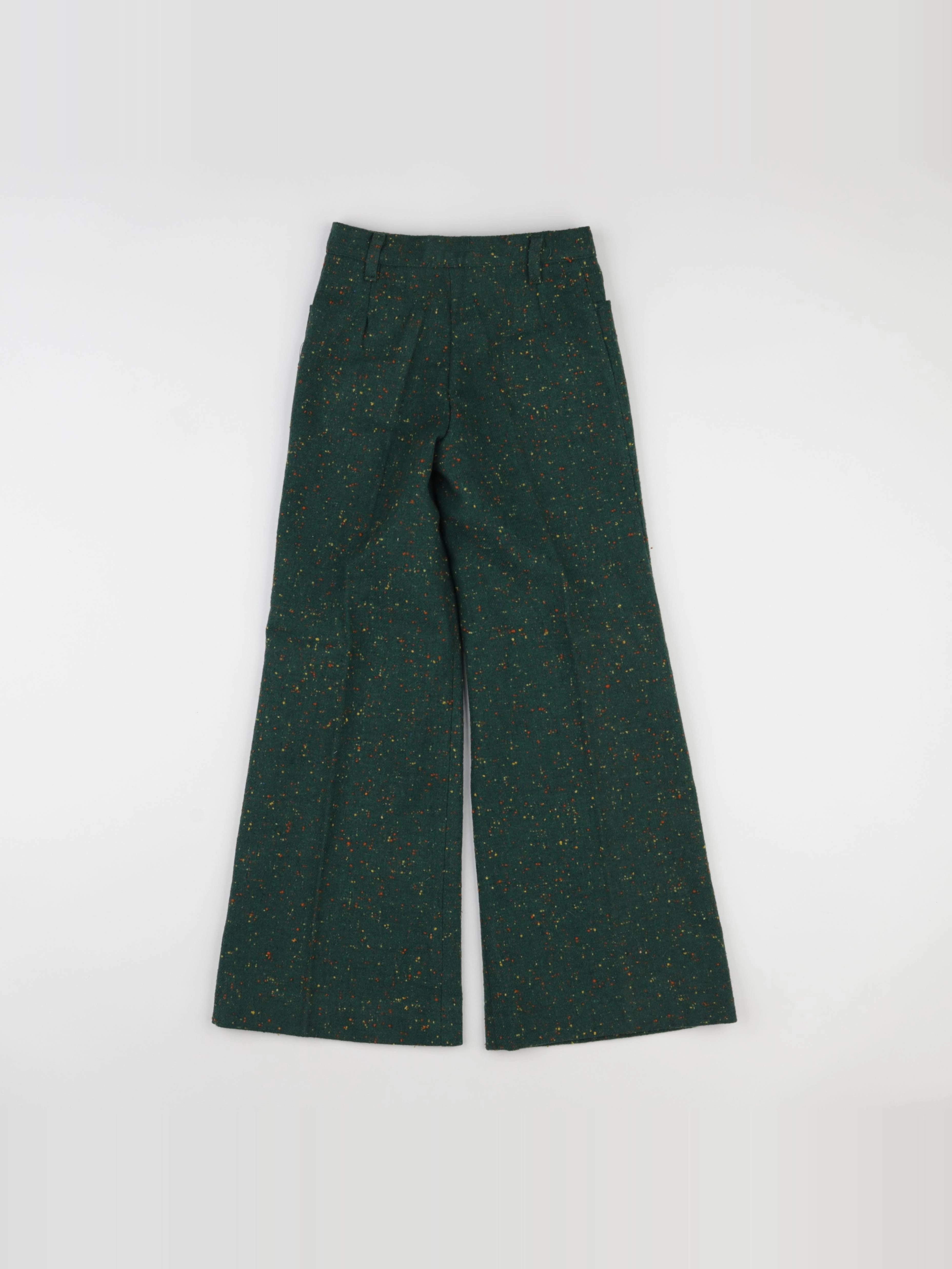 Vintage - pantalon vert - 7 ans