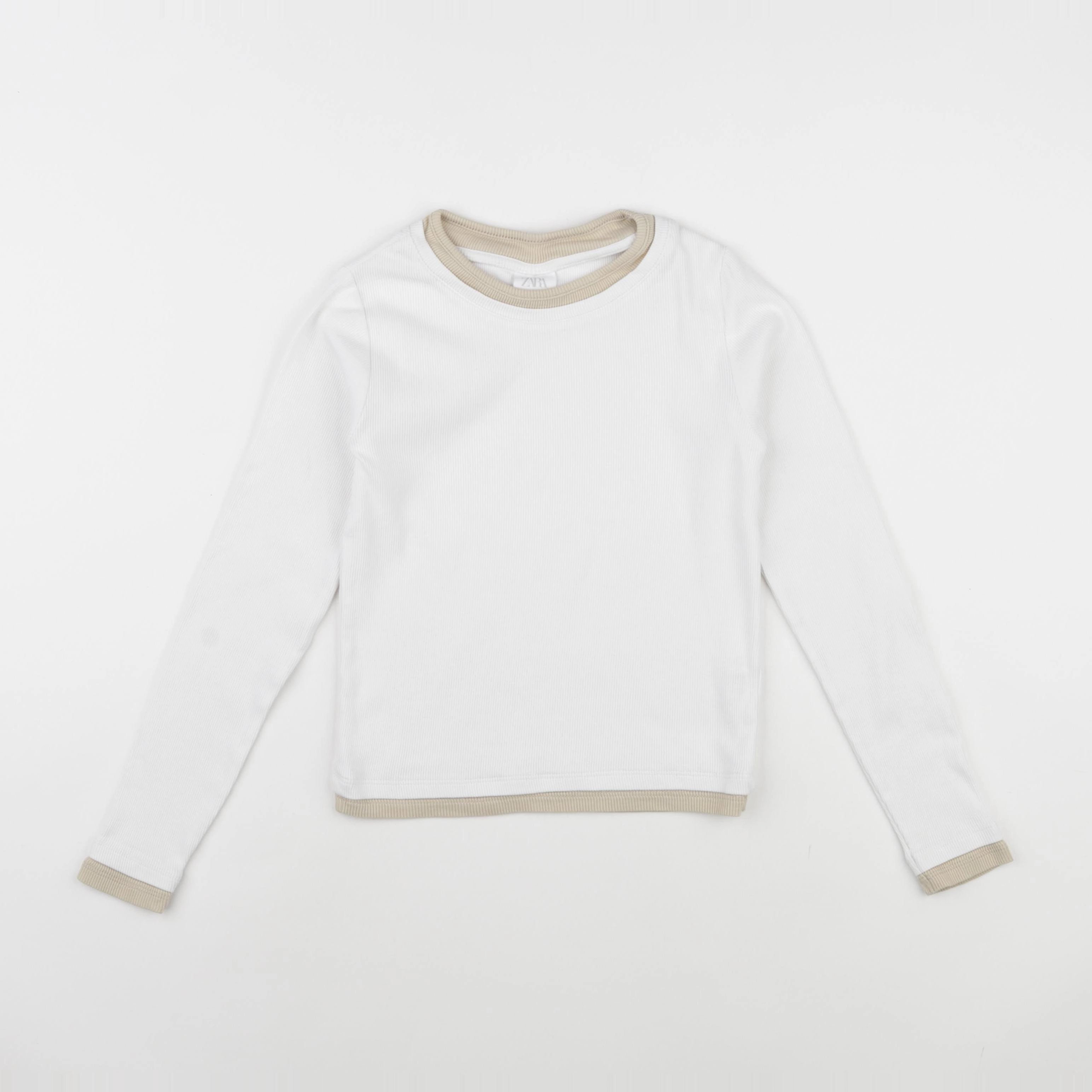 Zara - tee-shirt blanc - 9/10 ans