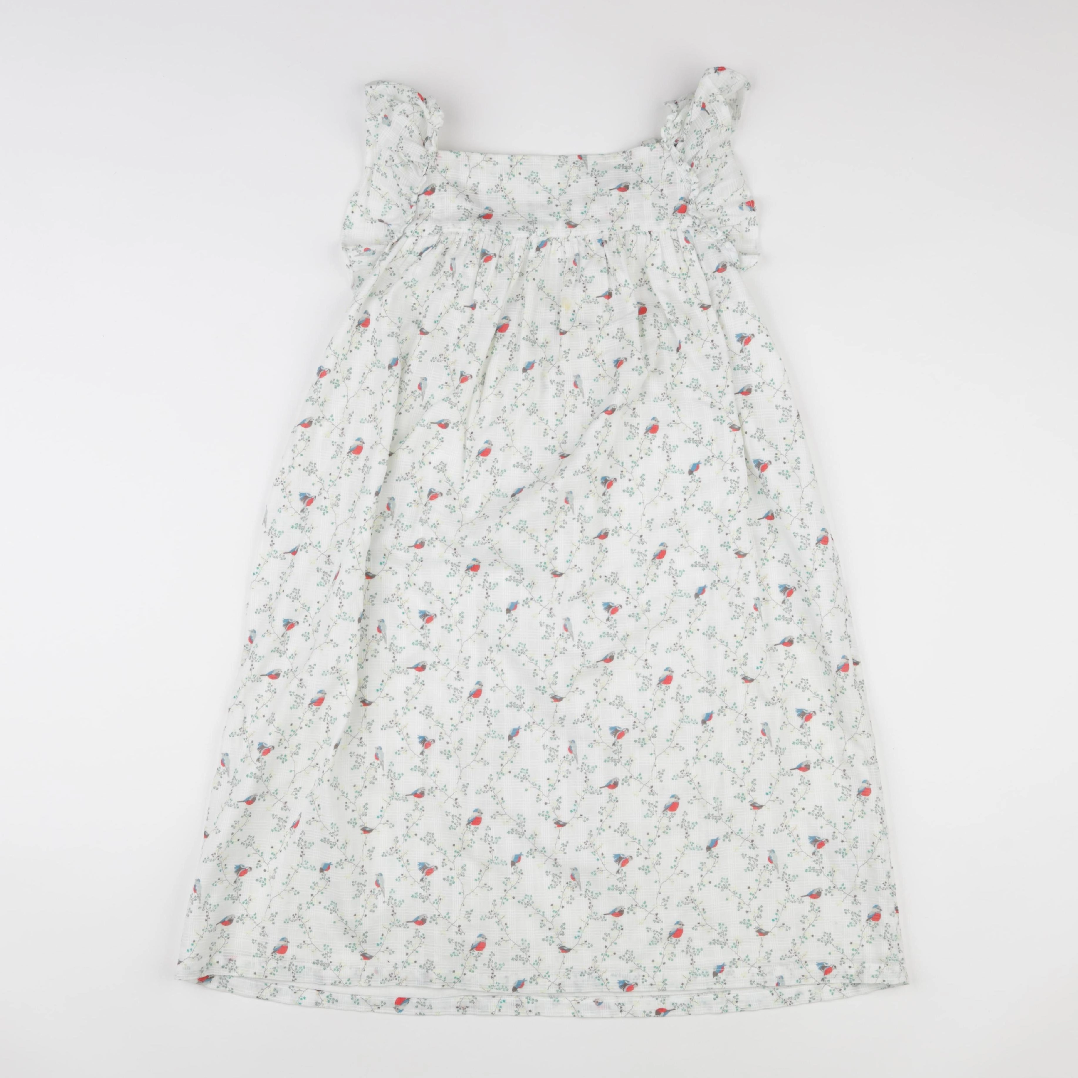 Bonton - robe blanc - 10 ans