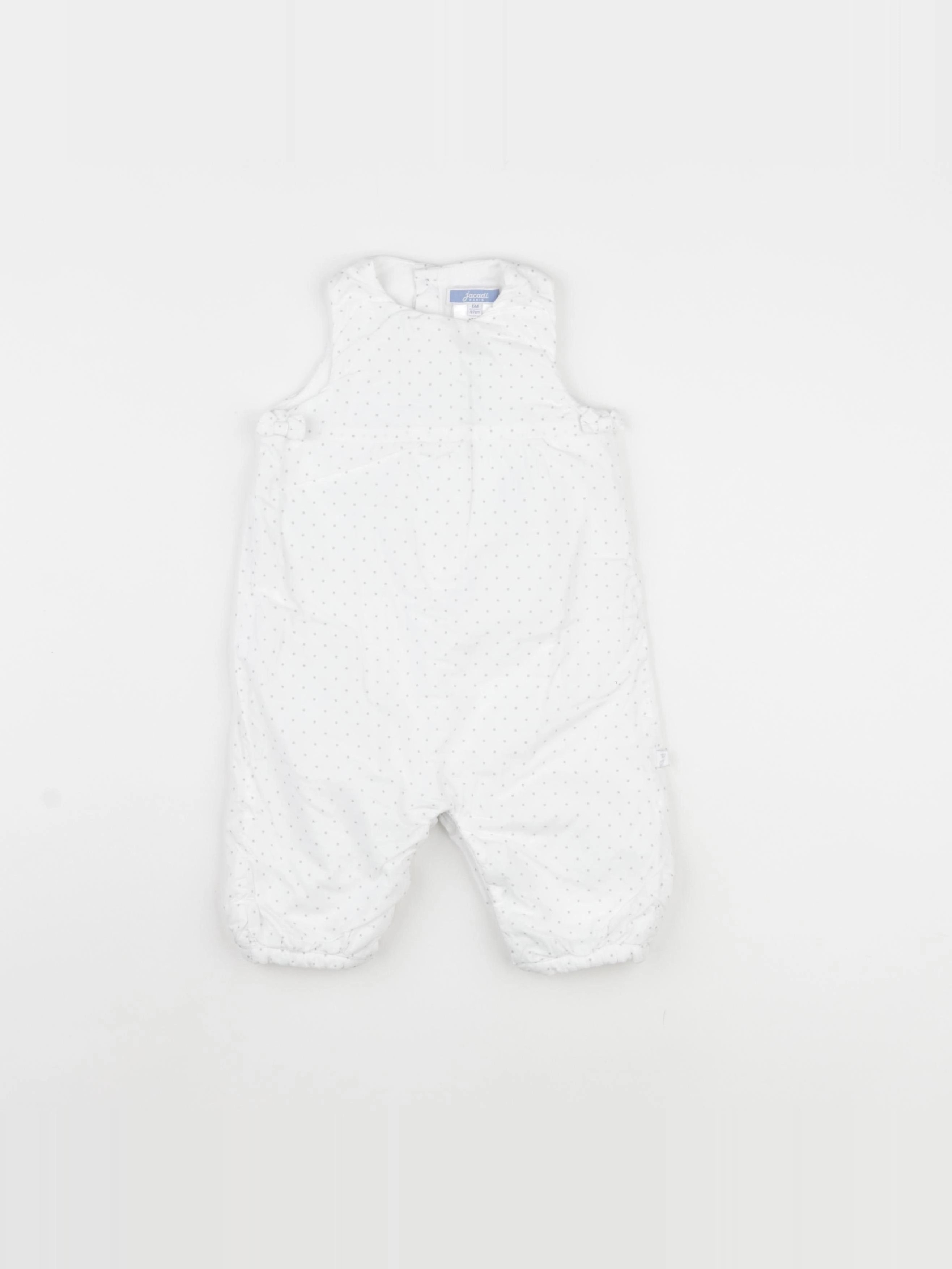 Jacadi - combinaison blanc - 6 mois