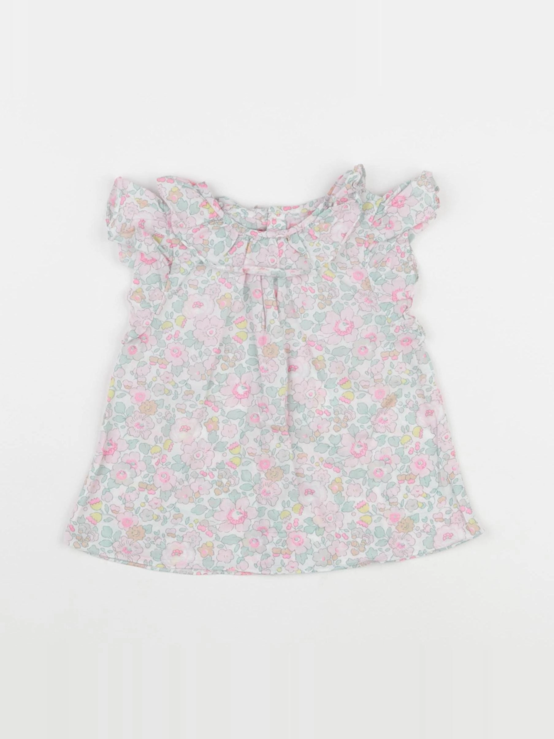 Jacadi - blouse liberty multicolore - 18 mois
