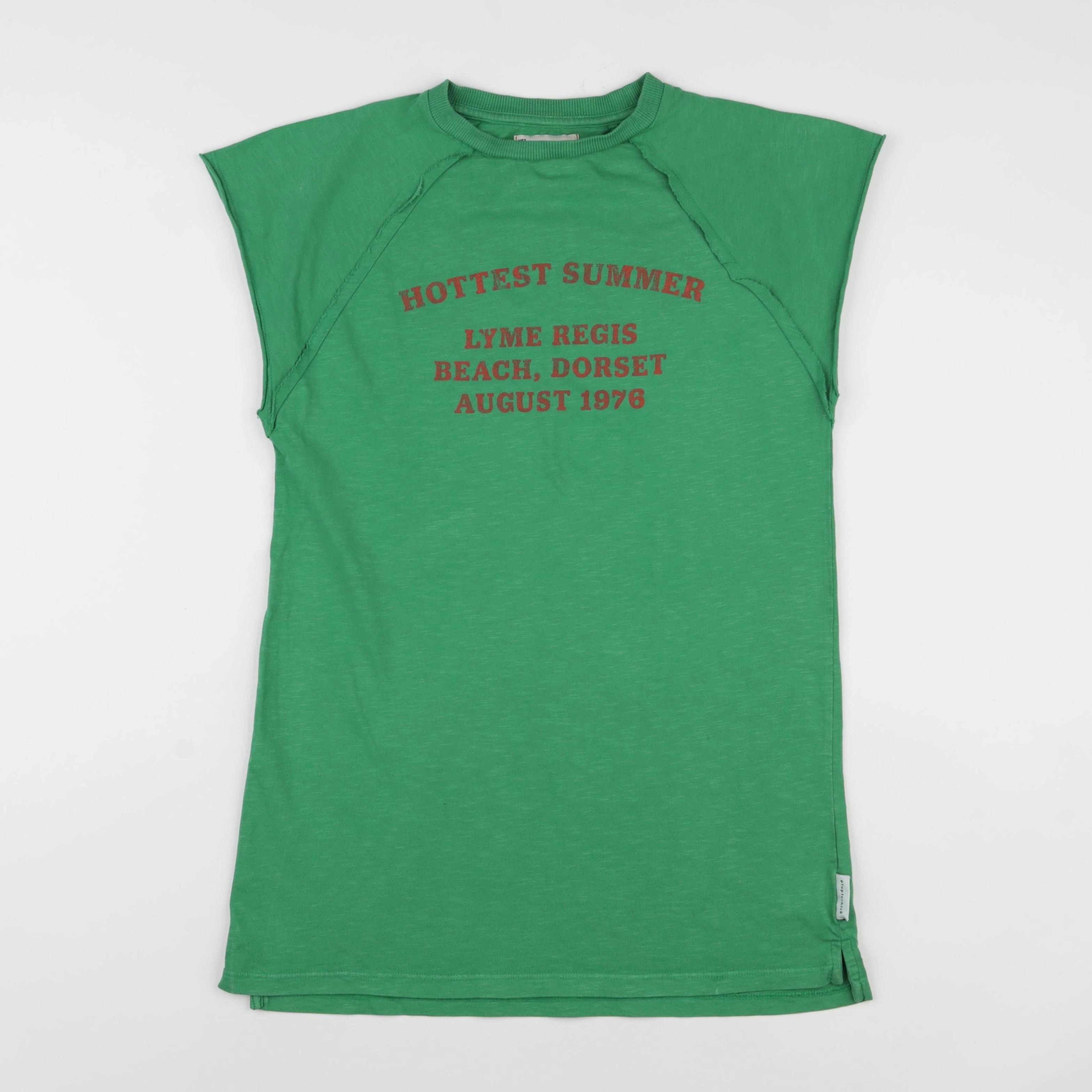 Piupiuchick - tee-shirt vert - 8 ans