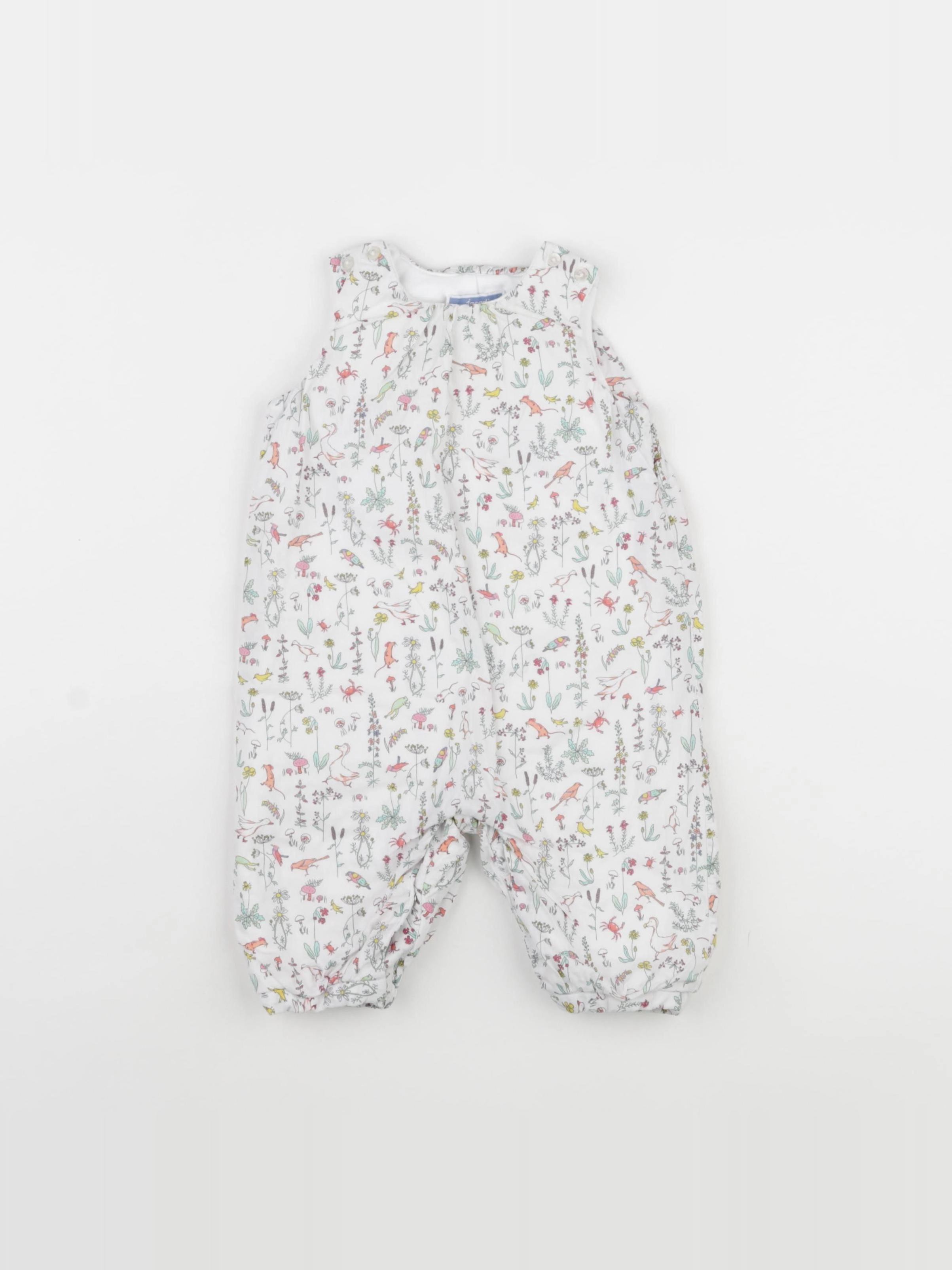 Jacadi - combinaison blanc - 6 mois