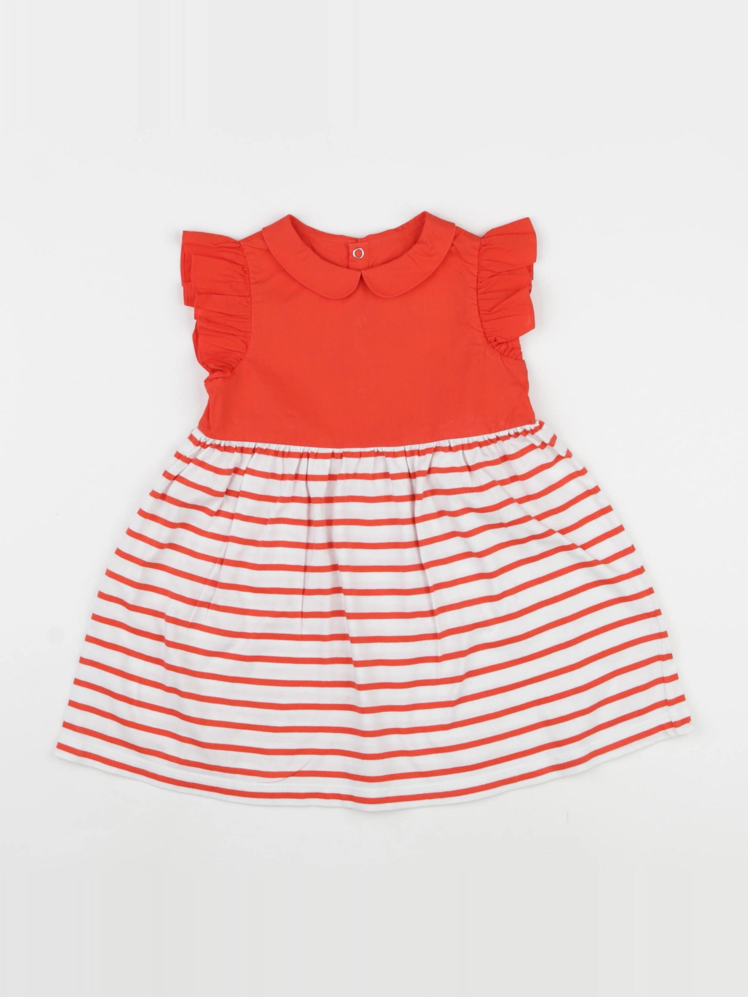 Jacadi - robe rouge - 24 mois
