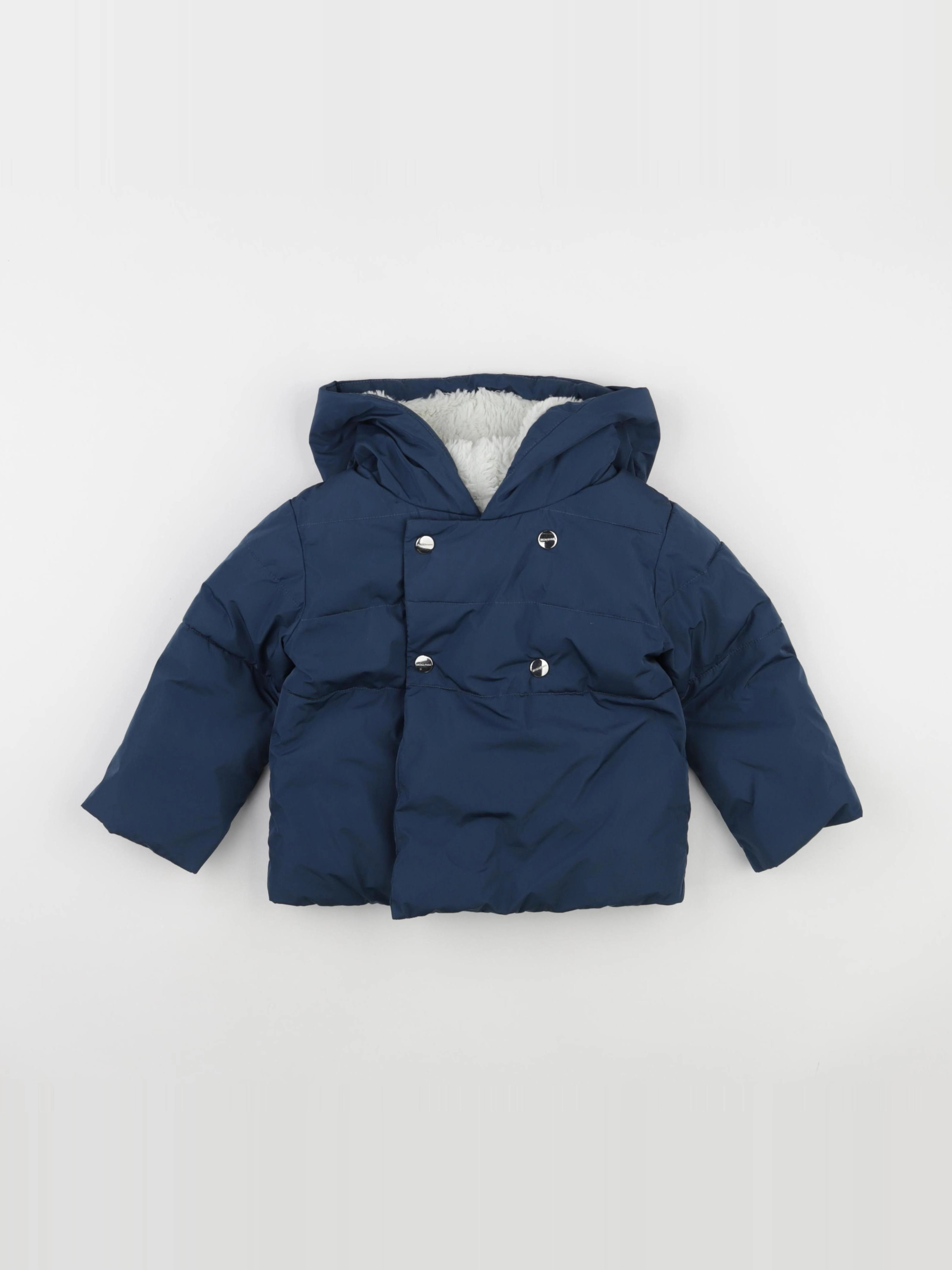 Jacadi - manteau bleu - 36 mois