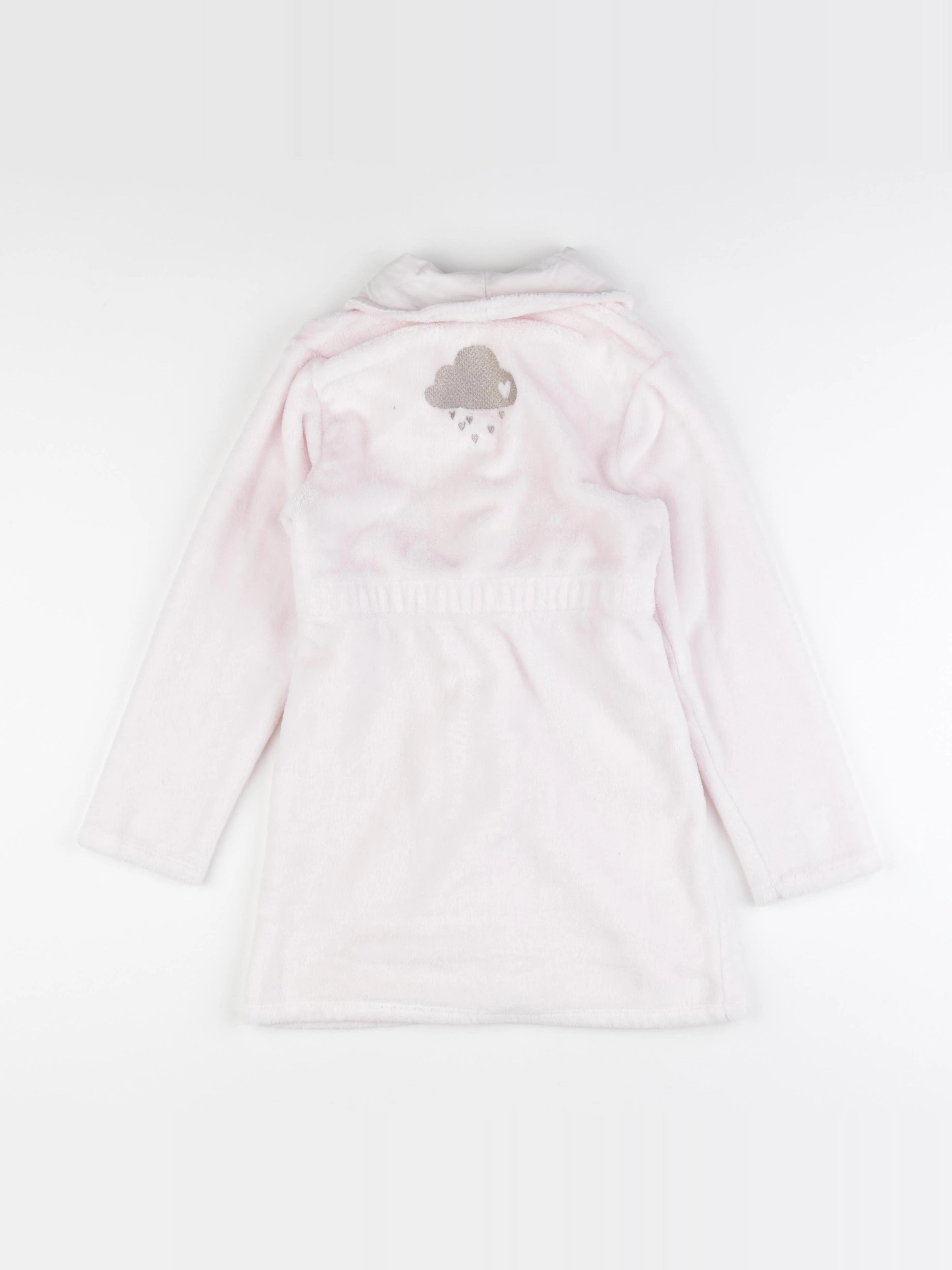 Vertbaudet - robe de chambre rose, or - 8 ans