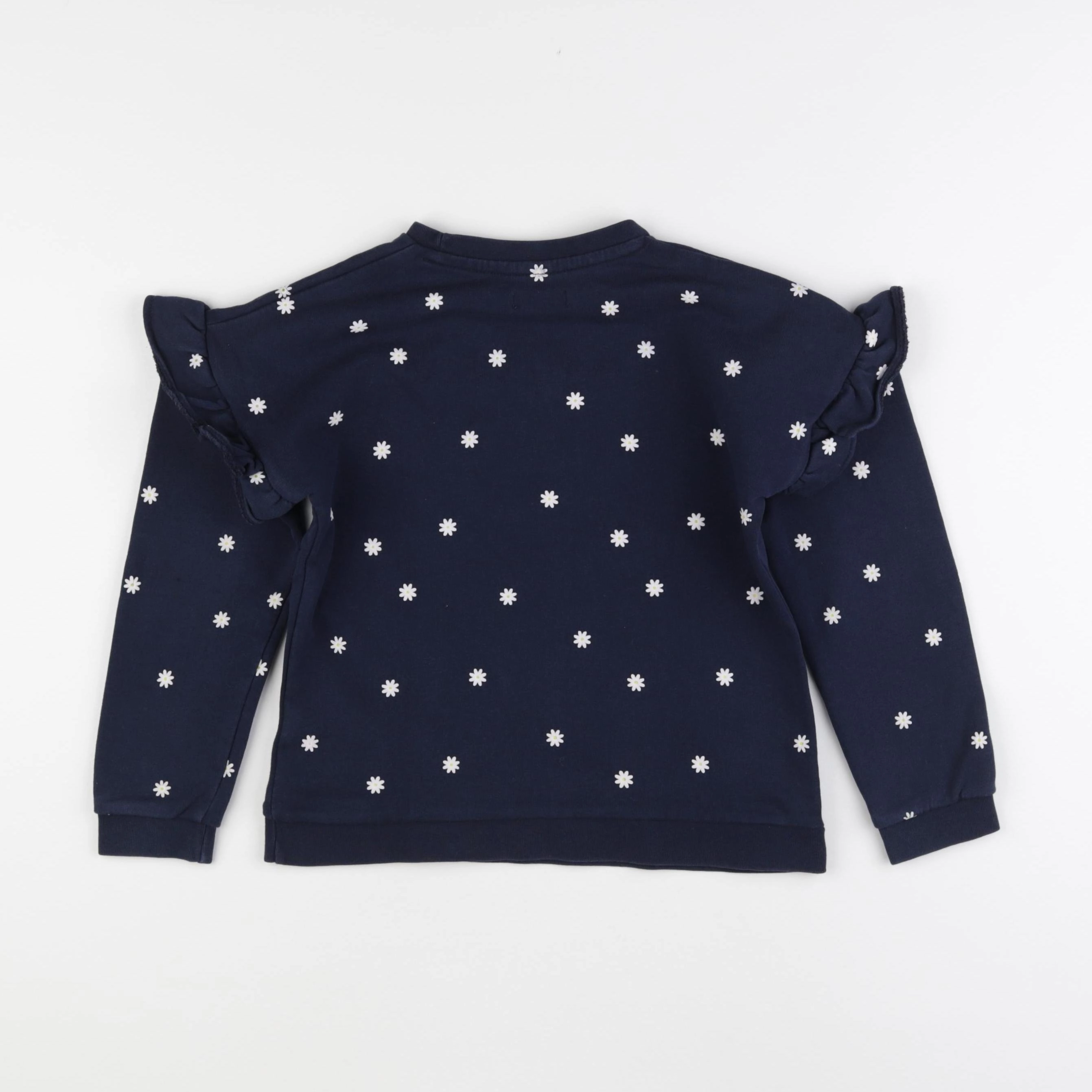 Vertbaudet - sweat bleu - 8 ans