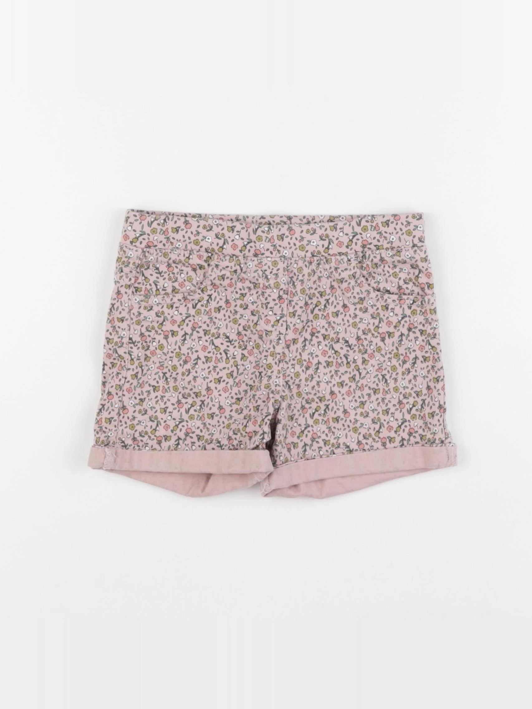 Vertbaudet - short rose - 7 ans