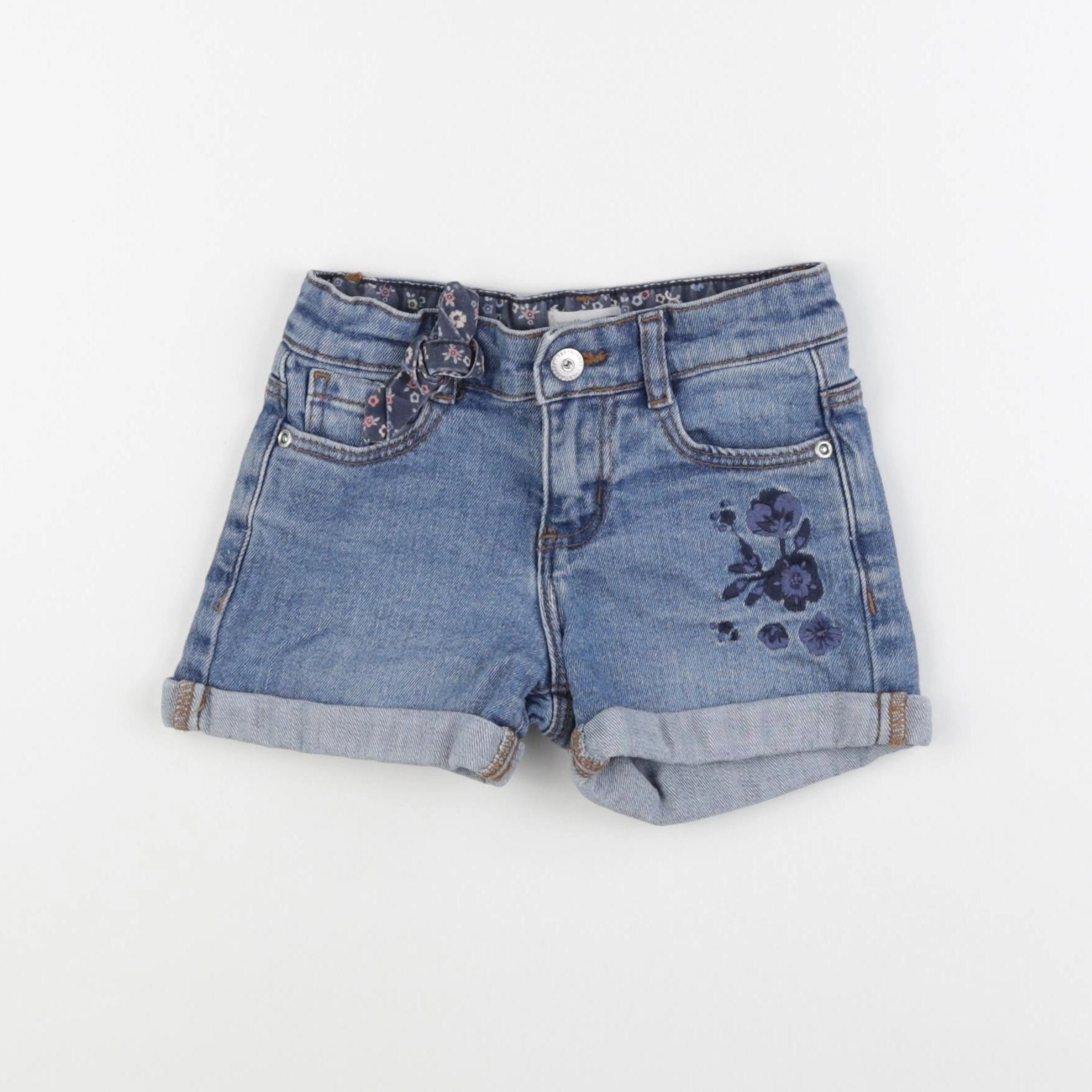 Vertbaudet - short bleu - 5 ans