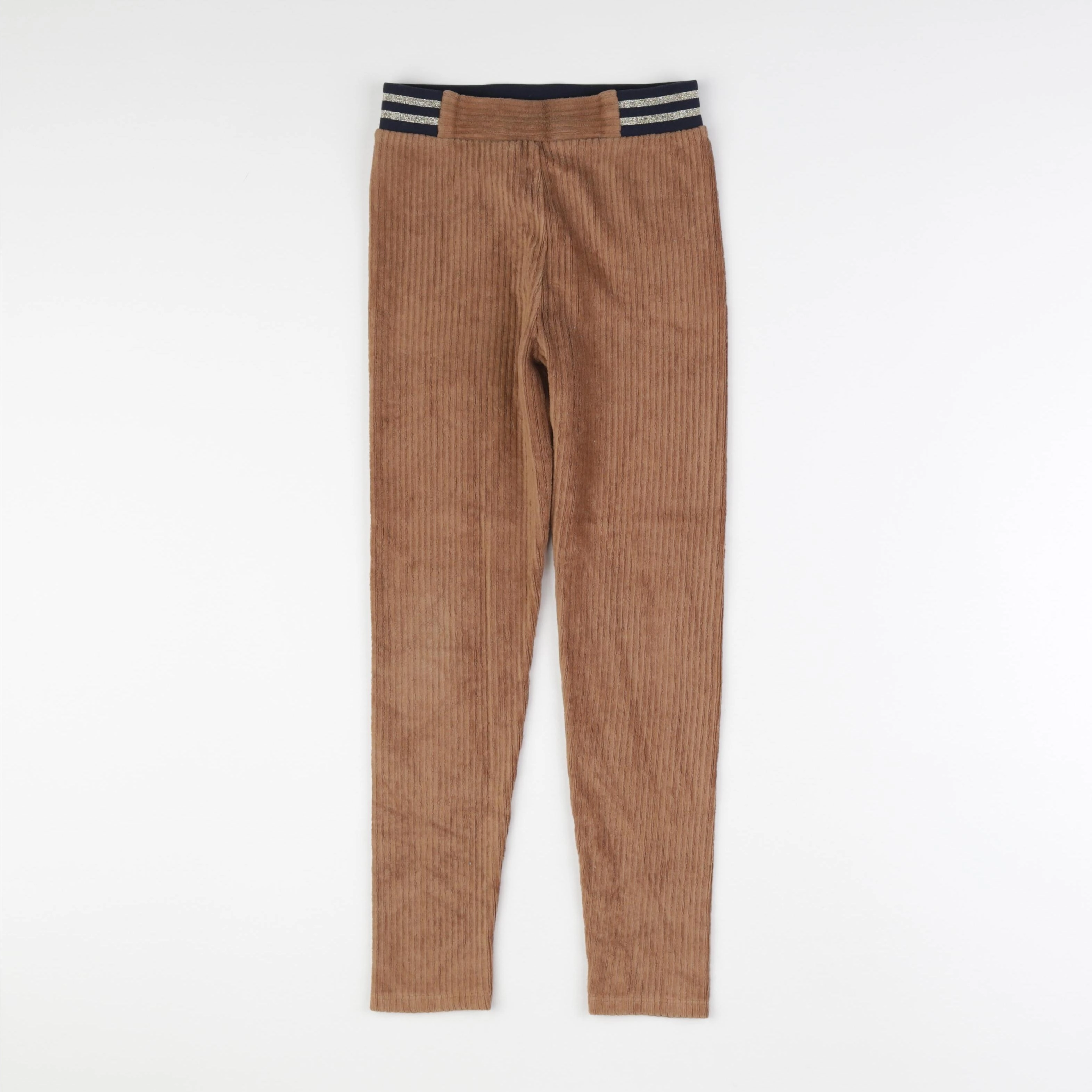 Vertbaudet - legging marron - 8 ans