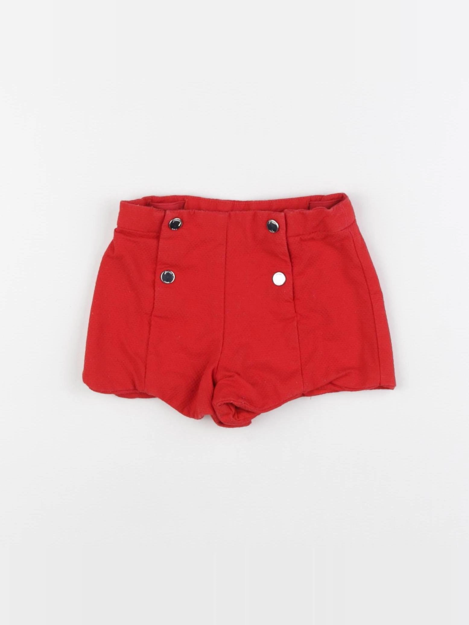 Jacadi - short rouge - 12 mois