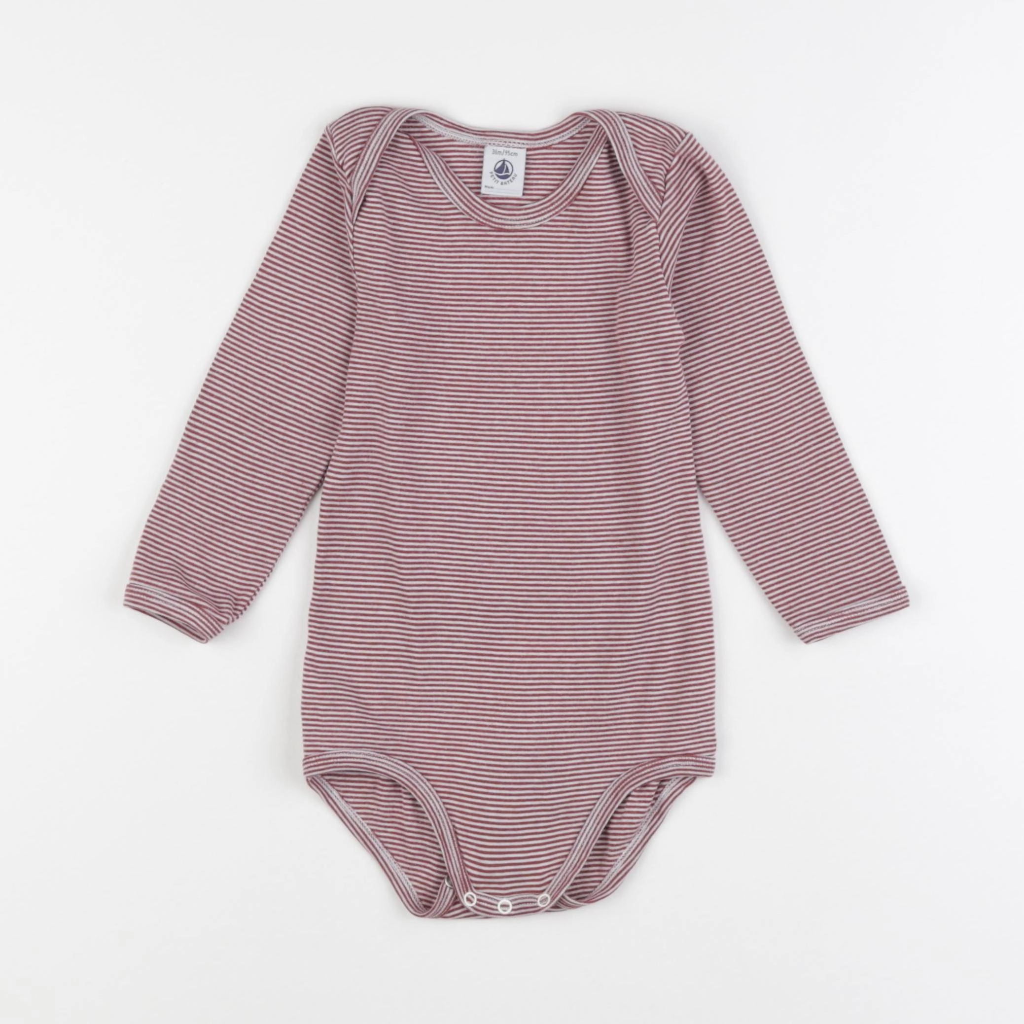 Petit Bateau - body multicolore - 36 mois