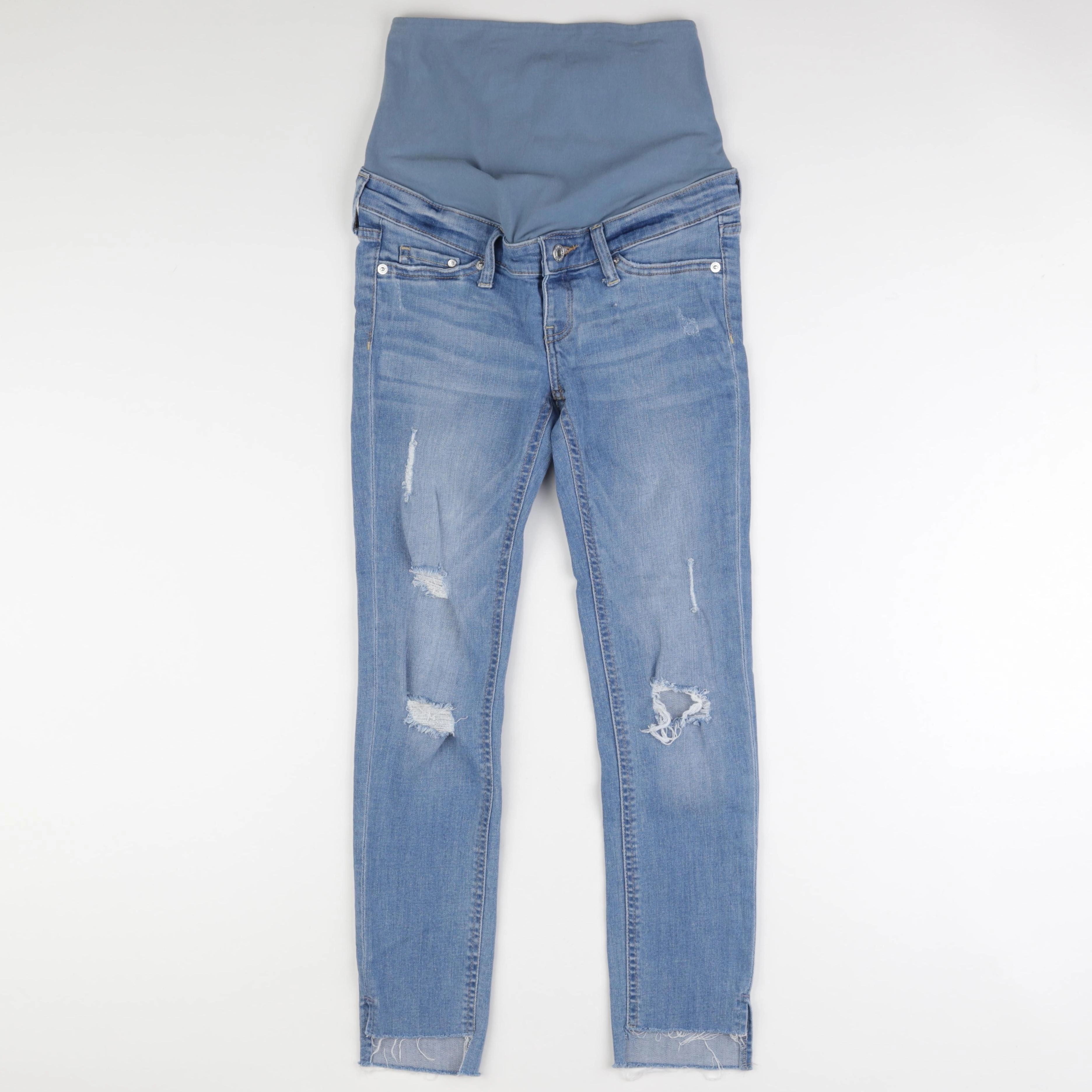 H&M - jean grossesse bleu - 34