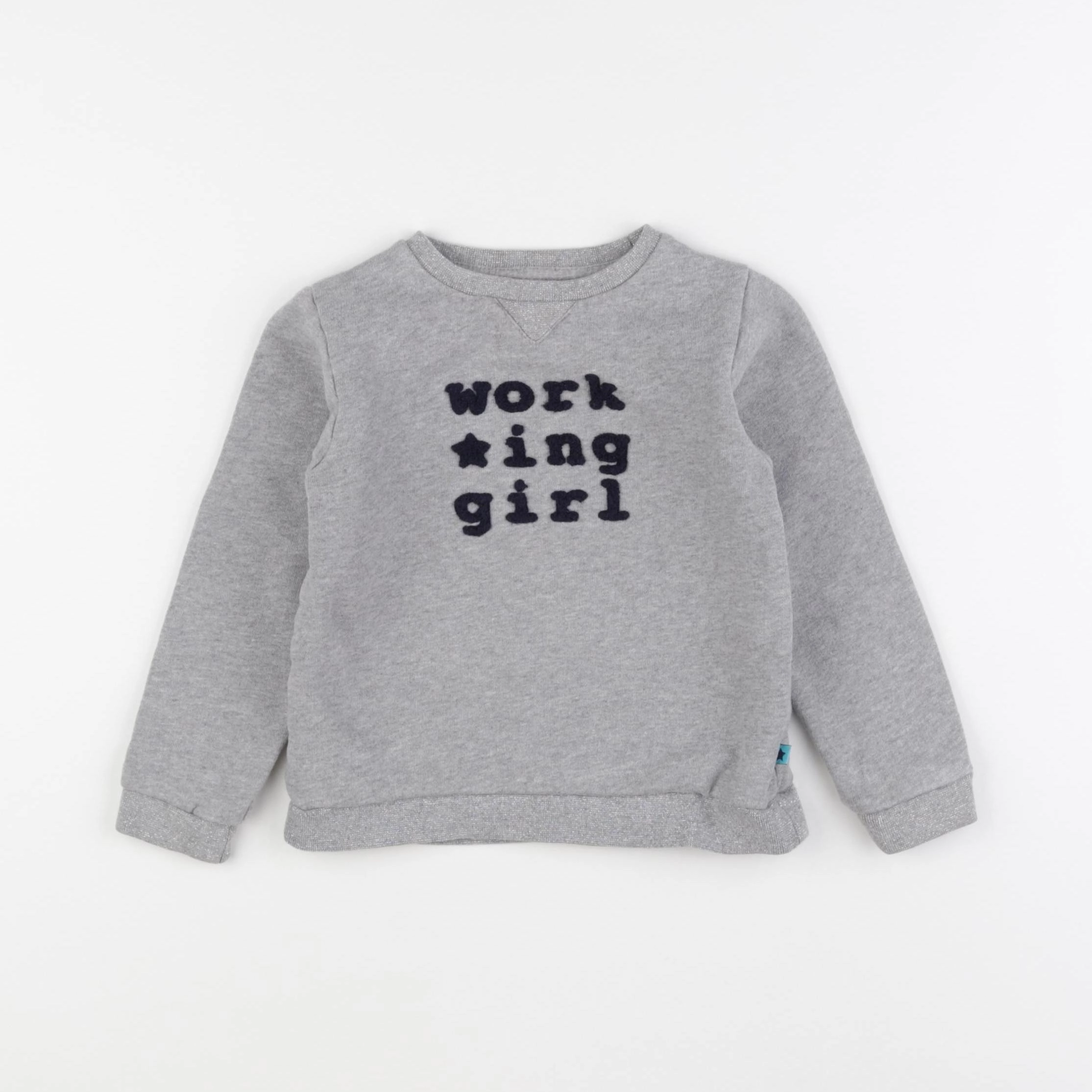 Arsène et les pipelettes - sweat gris - 5 ans
