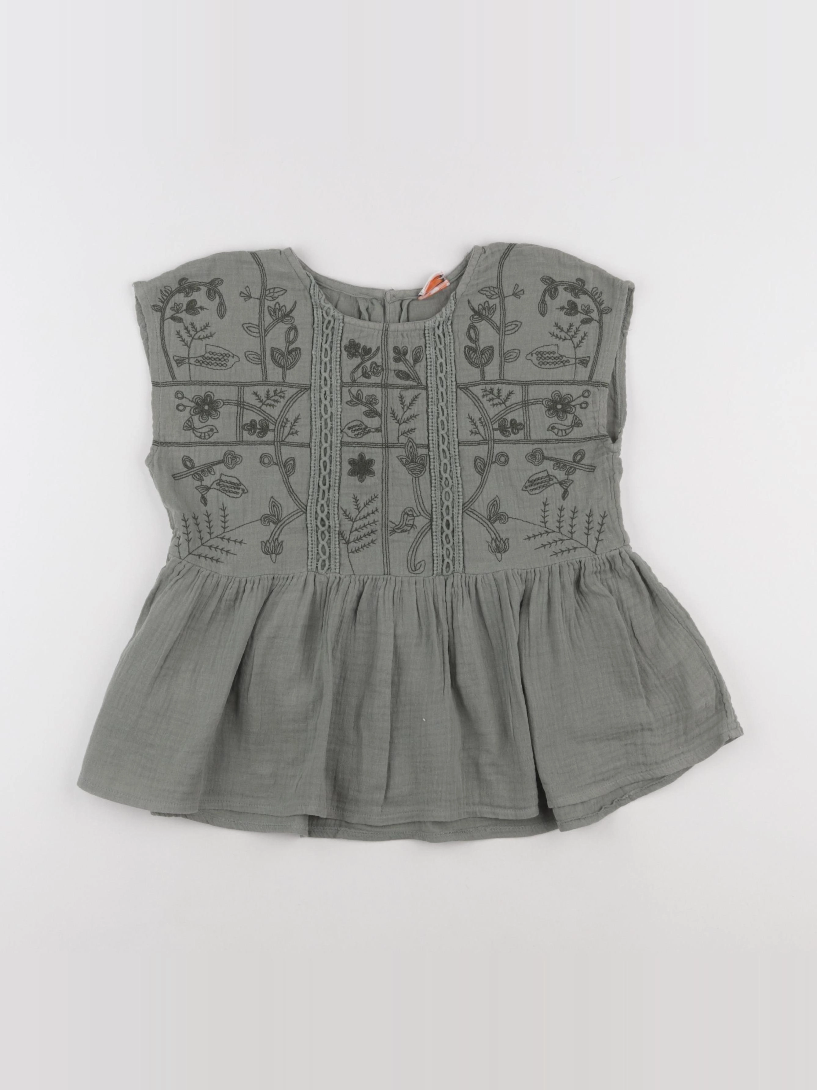 Tape à l'oeil - blouse vert - 12 ans