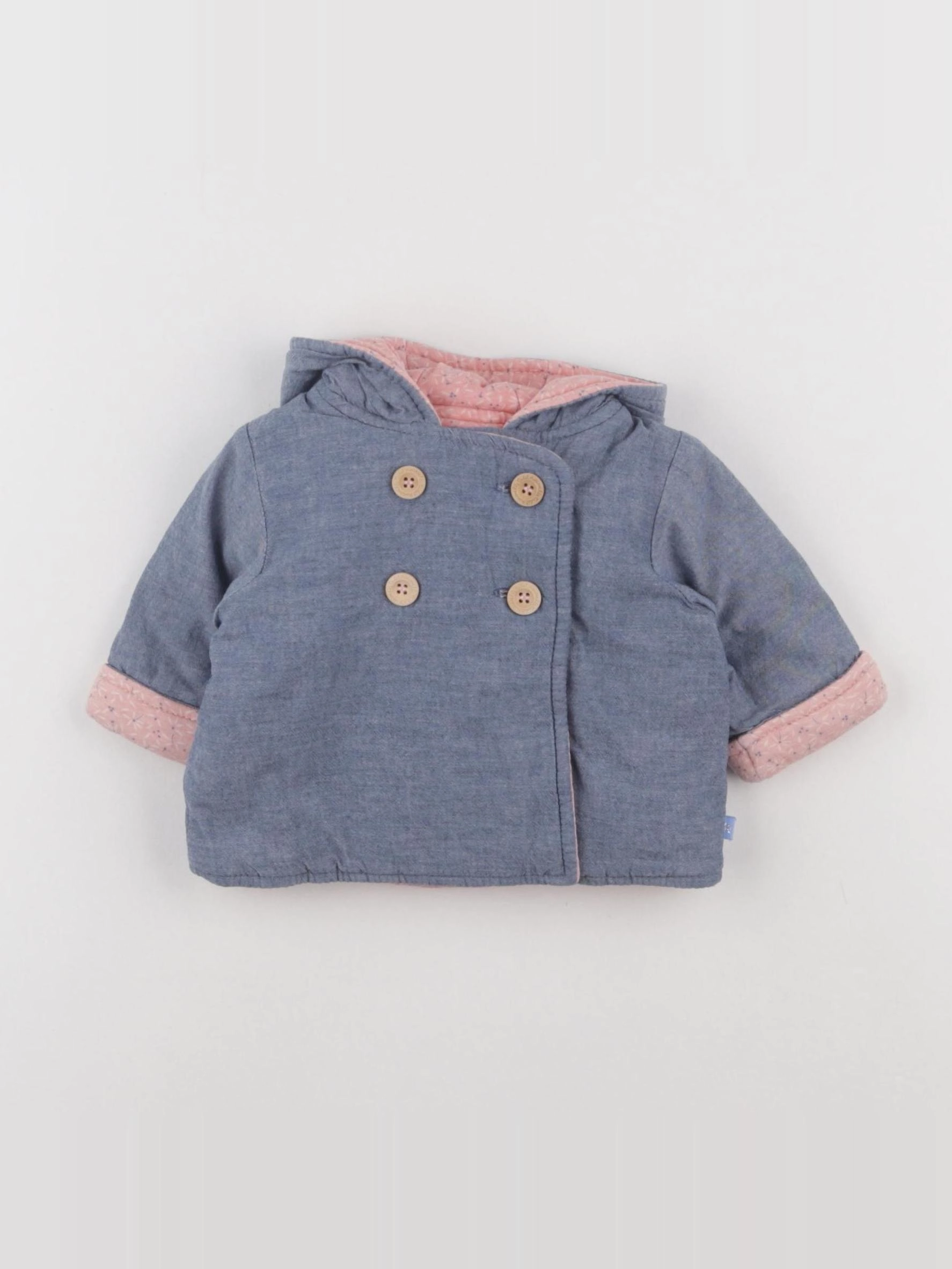 Cadet Rousselle - veste bleu - 3 mois