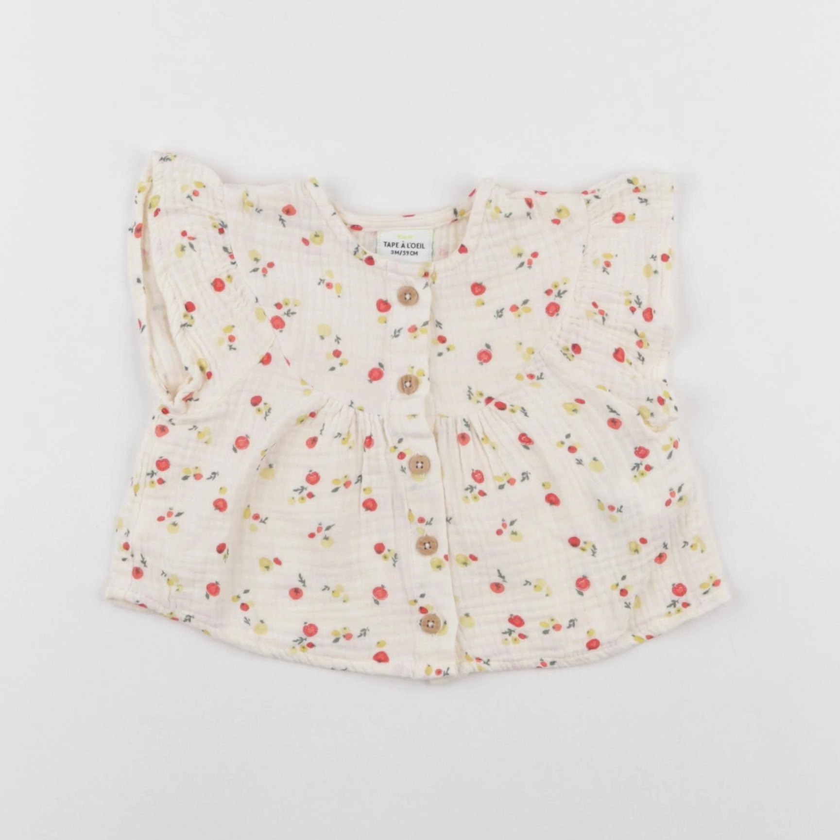 Tape à l'oeil - blouse beige - 3 mois